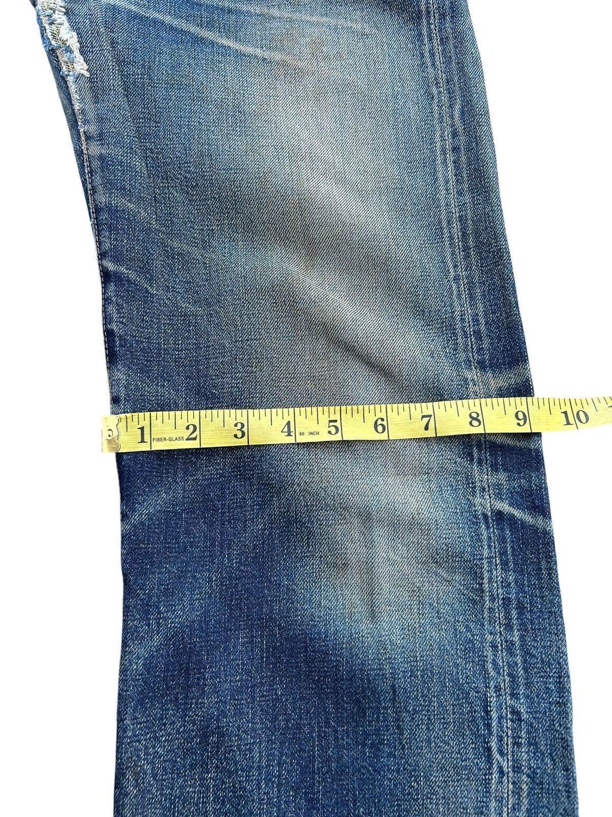 FOB Factory × Japanese Brand × Kapital Vintage Fob Factory Selvedge Distressed Japanese Denim Jeans Size US 30 / EU 46 - 22 Thumbnail