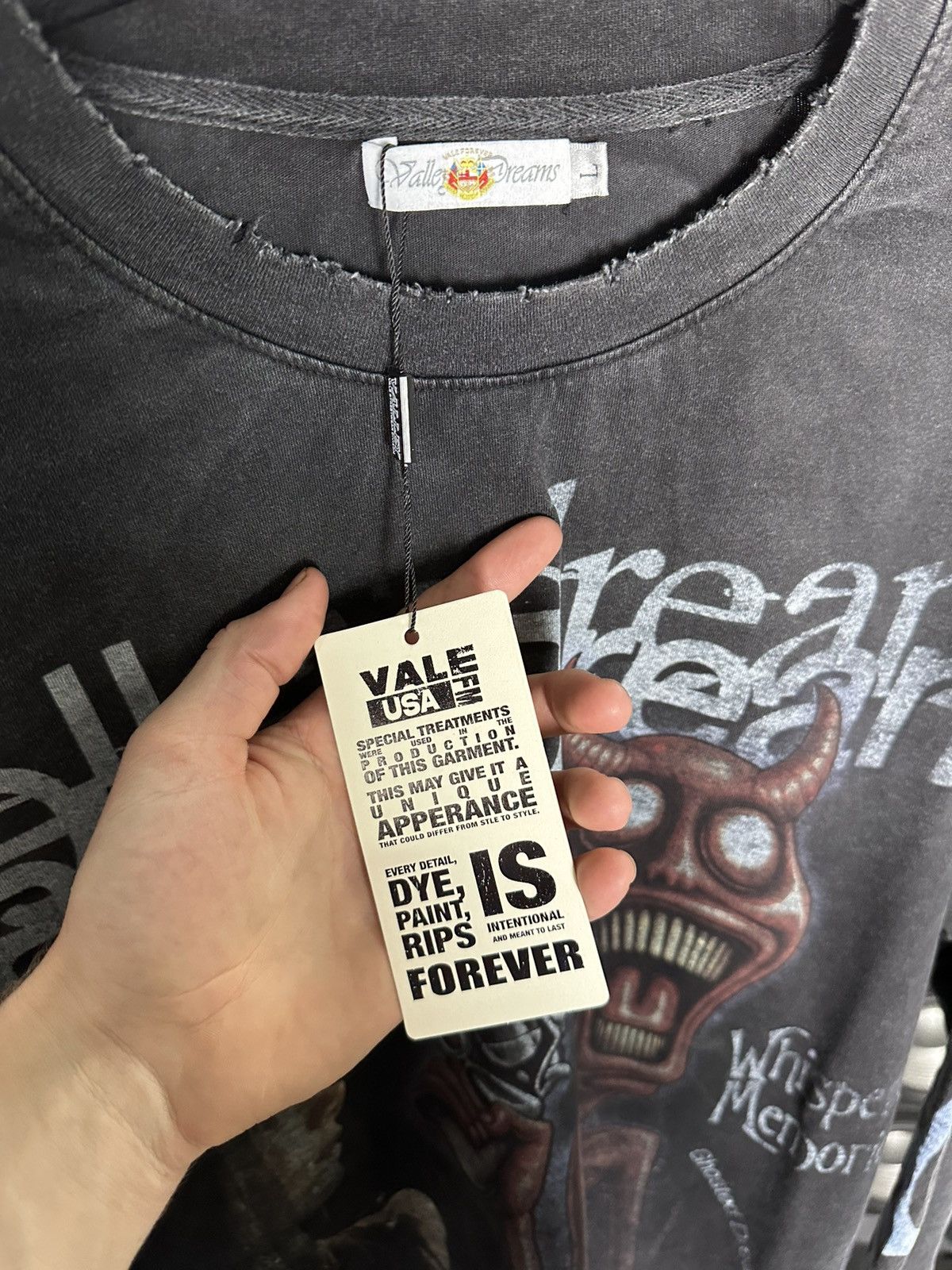 Vale Vale Forever Psychopath Long Sleeve Tee Shirt Size US M / EU 48-50 / 2 - 3 Thumbnail
