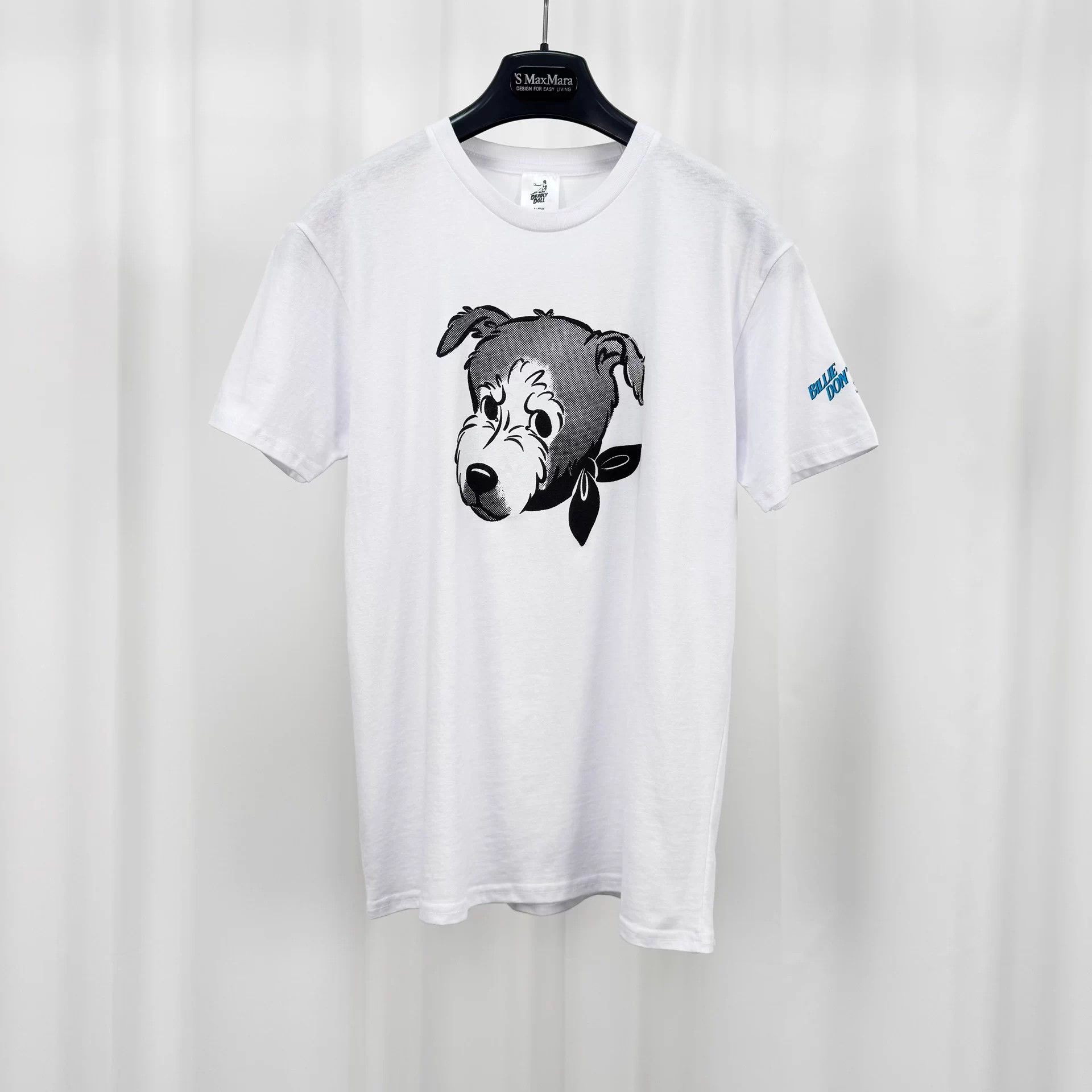 Deadly Doll Deadly Doll Puppy Print Letter Short Sleeve XL New Size US XL / EU 56 / 4 - 1 Thumbnail