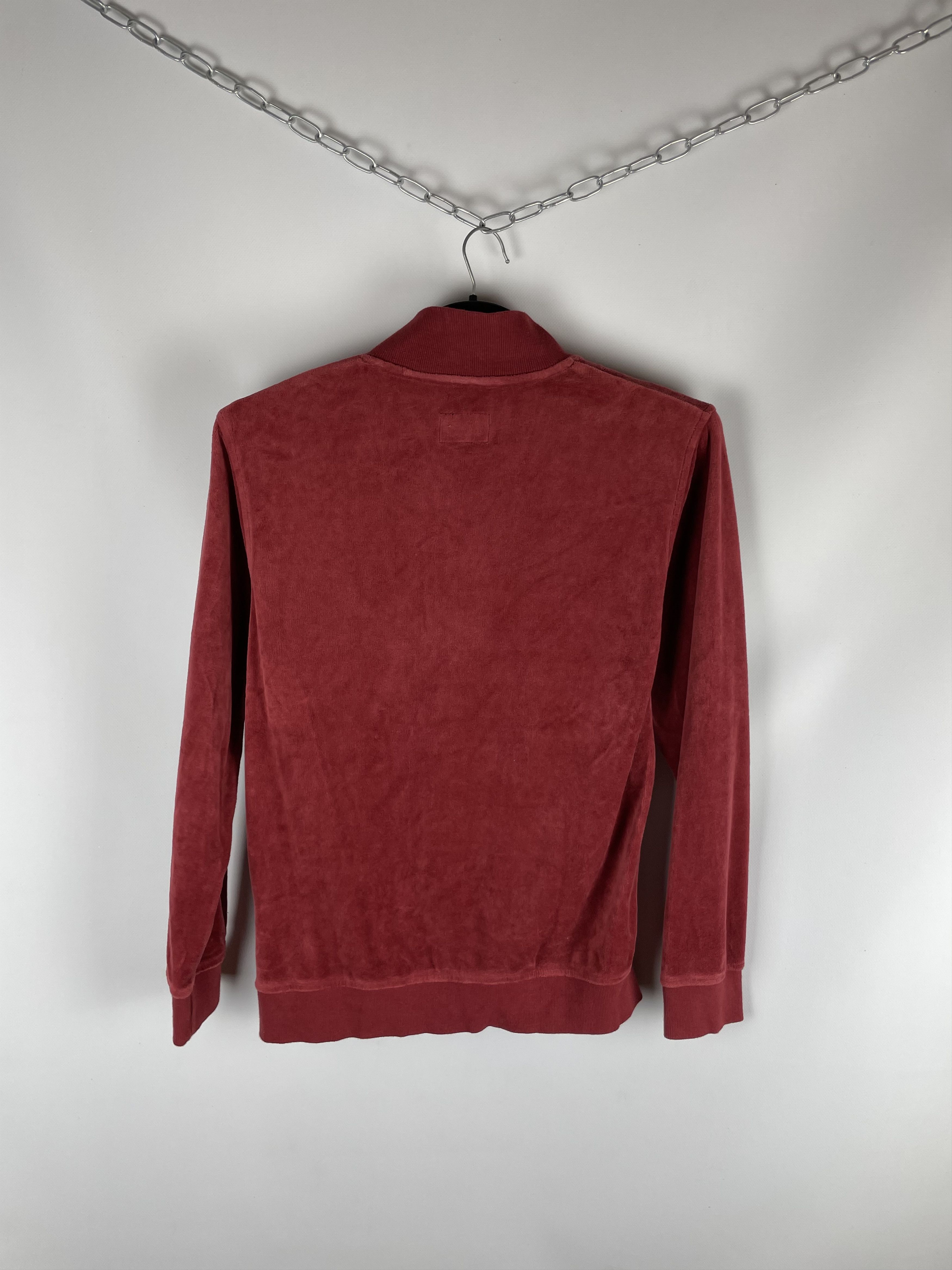 Stussy Vintage 90's Stussy 1/3 Velour Zip Sweatshirt Size US S / EU 44-46 / 1 - 10 Thumbnail