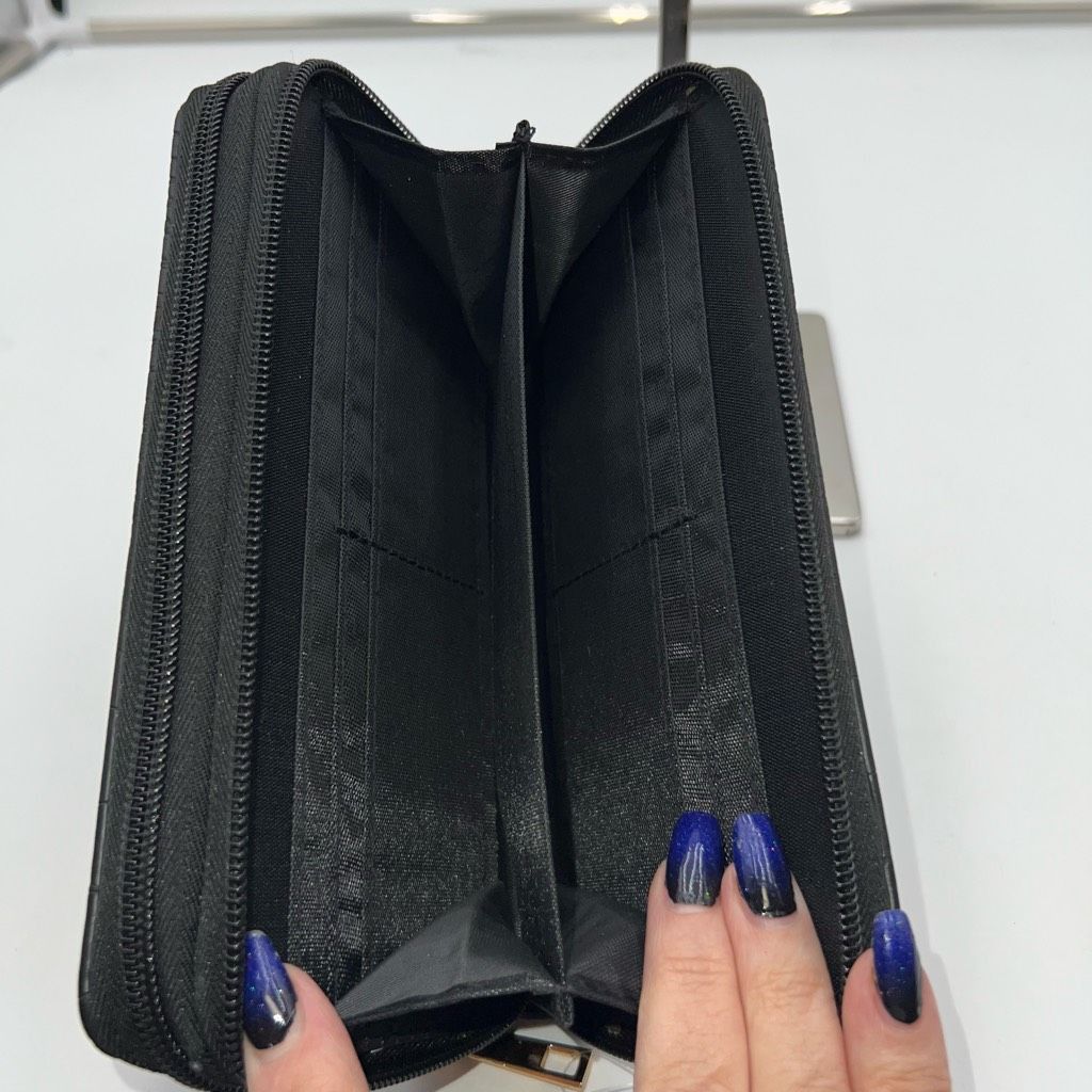 Other Unbranded Faux Leather Croco Embossed Double Zip Long Wallet ￼ Size ONE SIZE - 5 Thumbnail