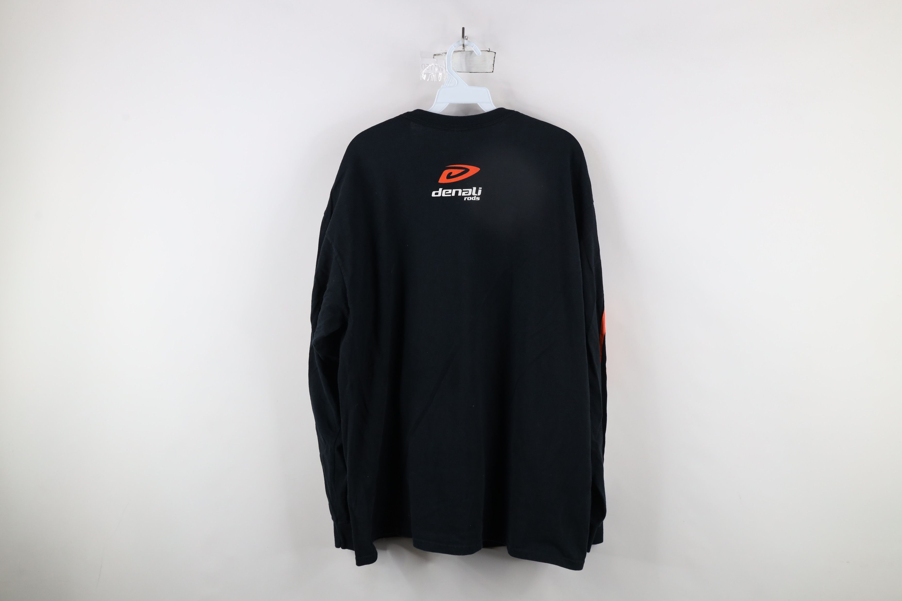 Vintage Vintage Spell Denali Rods Fishing Long Sleeve T-Shirt Black Size US XL / EU 56 / 4 - 12 Thumbnail