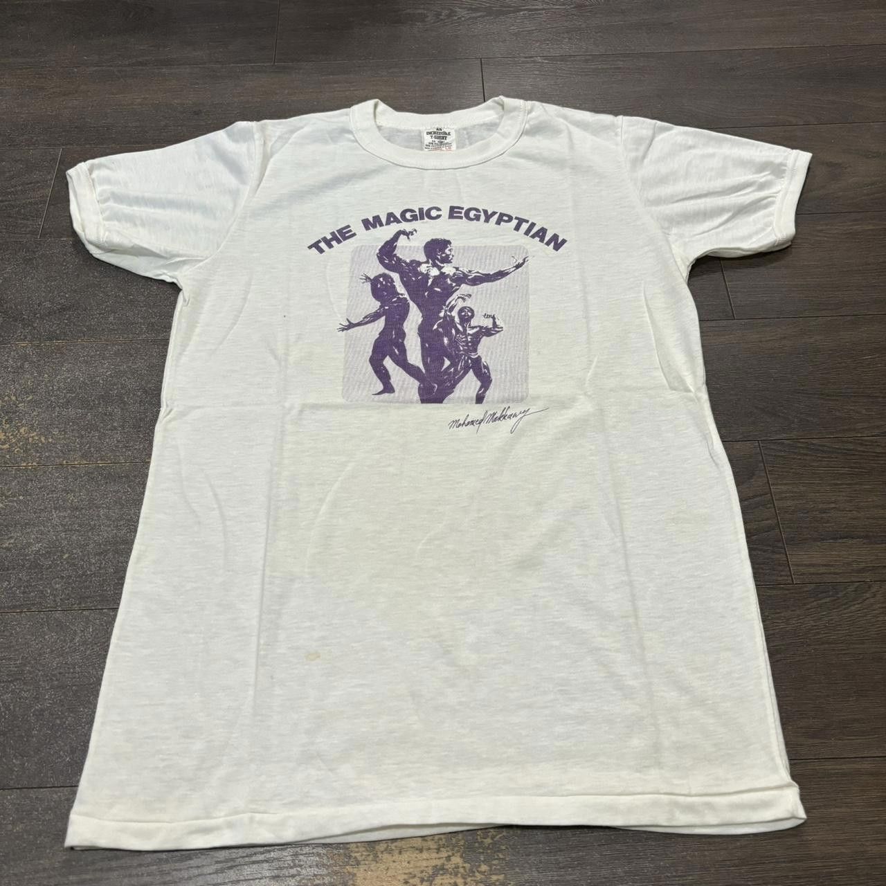 Designer Vintage The Magic Egyptian T Shirt 80s Body Builder Size US M / EU 48-50 / 2 - 2 Thumbnail