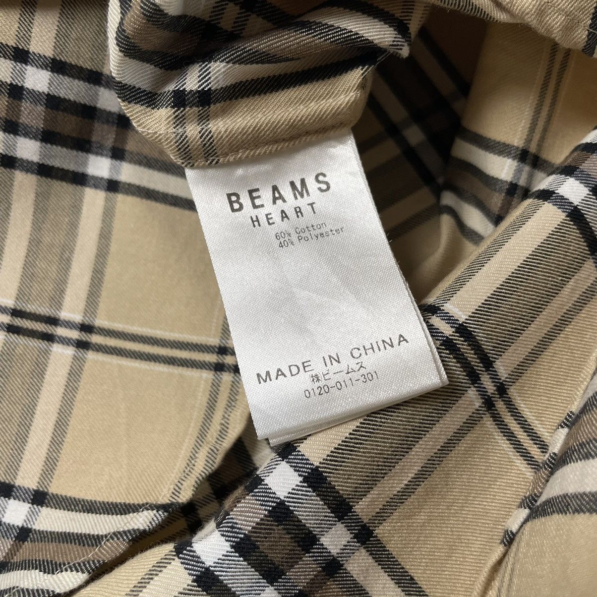 Beams Plus Beams Heart Short Sleeves Check Shirt Size US L / EU 52-54 / 3 - 11 Thumbnail