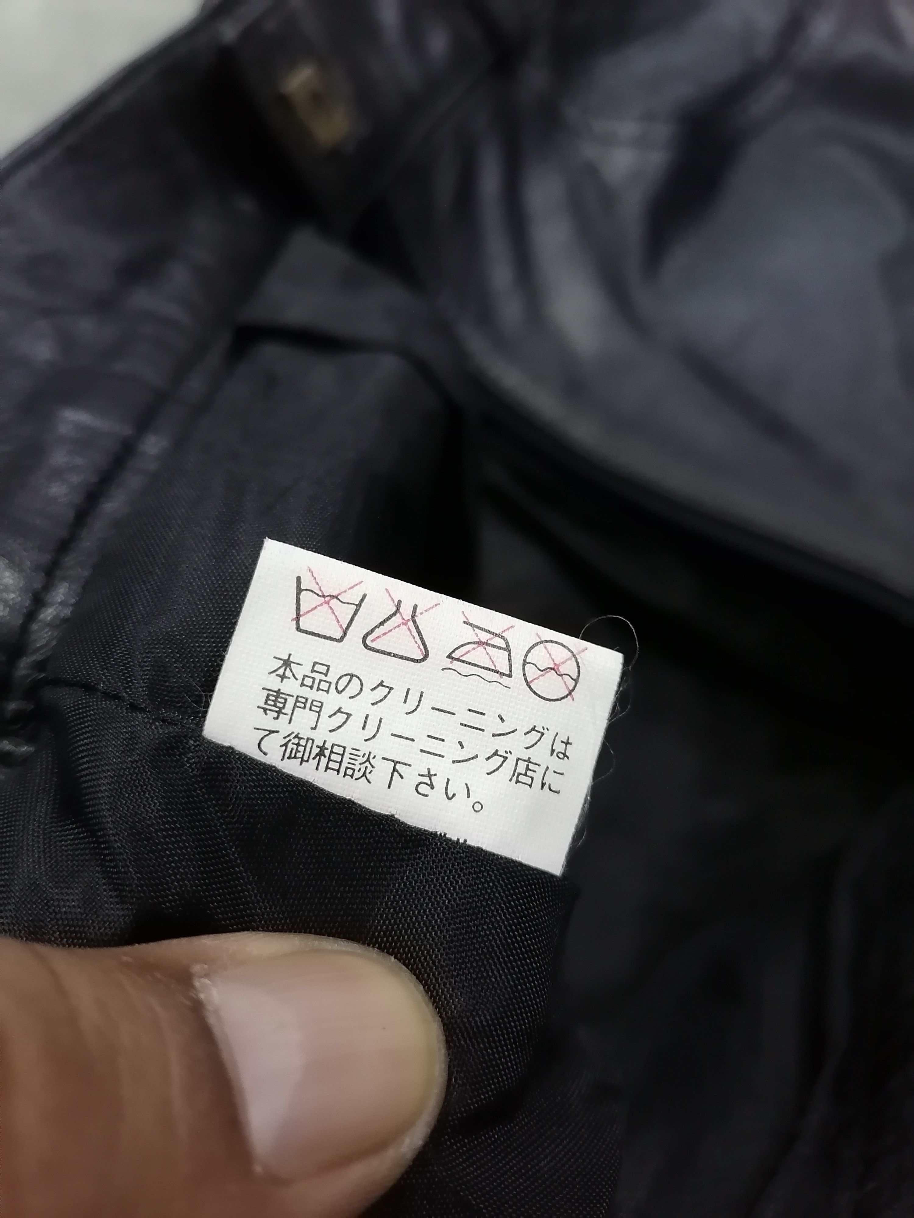 Designer × Genuine Leather × Vintage Flare K.R Pure Leather Black Pants Size 25" / US 0 / IT 36 - 7 Thumbnail