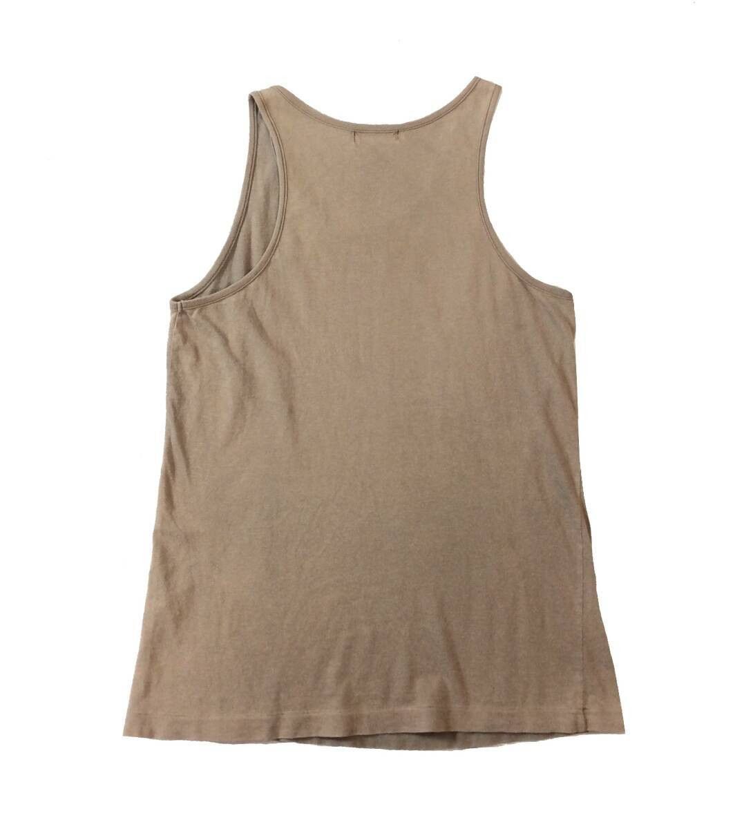 Issey Miyake IS Issey Miyake Sport Tank Top, Brown, Cotton, Size 9 Size S / US 4 / IT 40 - 2 Thumbnail