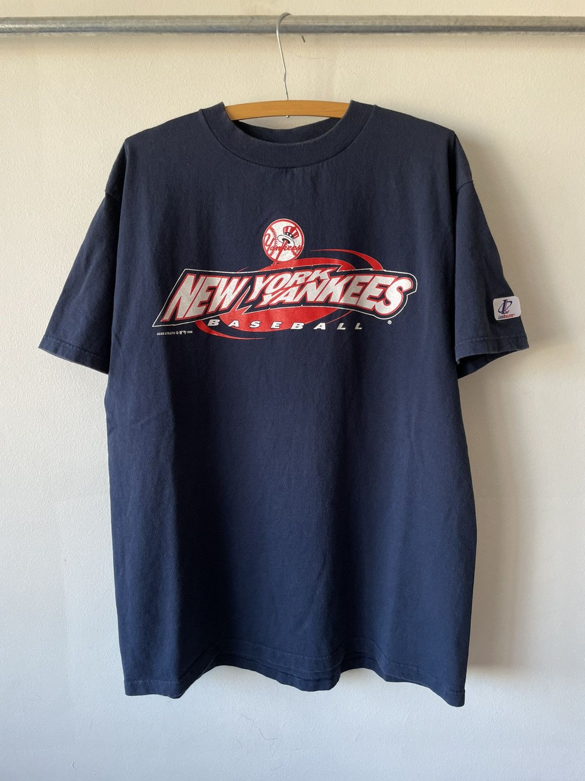 T-shirt New York Yankees Vintage 1999 - Logo Athletic - Derek Jeter - Taille XL Neuf