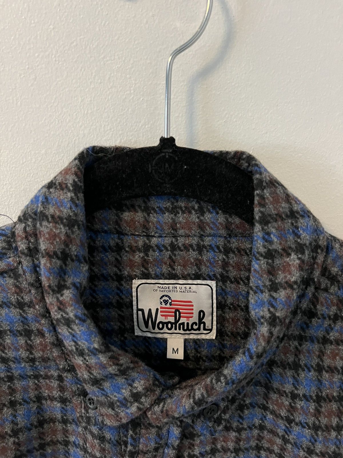 Woolrich Woolen Mills Woolrich Wool Blend Flannel Overshirt - Size Medium Size US M / EU 48-50 / 2 - 3 Thumbnail