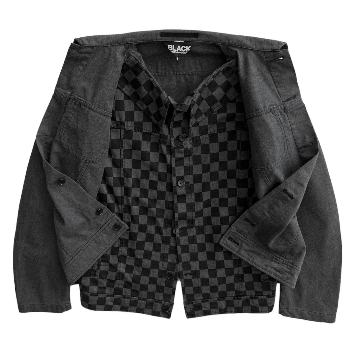 Comme des Garcons × Comme des Garcons Black × Rei Kawakubo COMME des GARÇONS JACKET Size US L / EU 52-54 / 3 - 8 Thumbnail