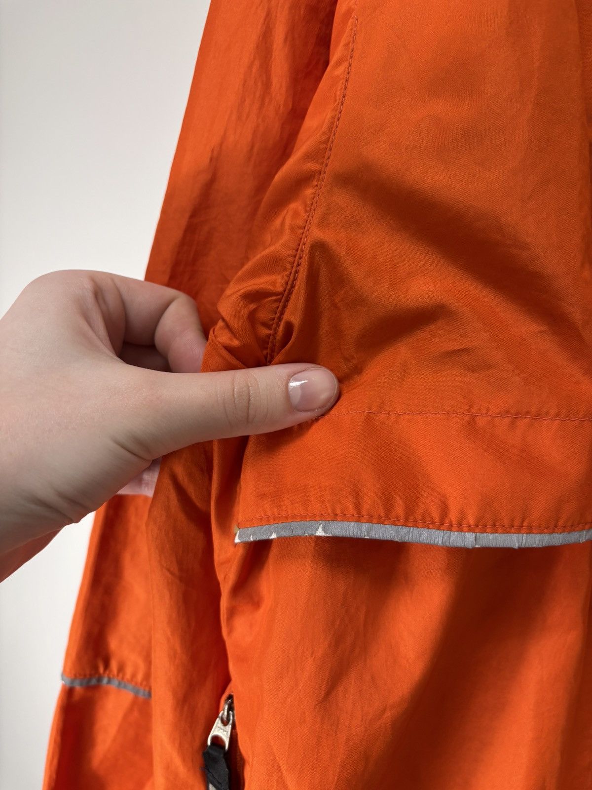 Nike Vintage 1990s Nike Y2K Orange Half Zip Windbreaker Jacket Size US M / EU 48-50 / 2 - 25 Thumbnail