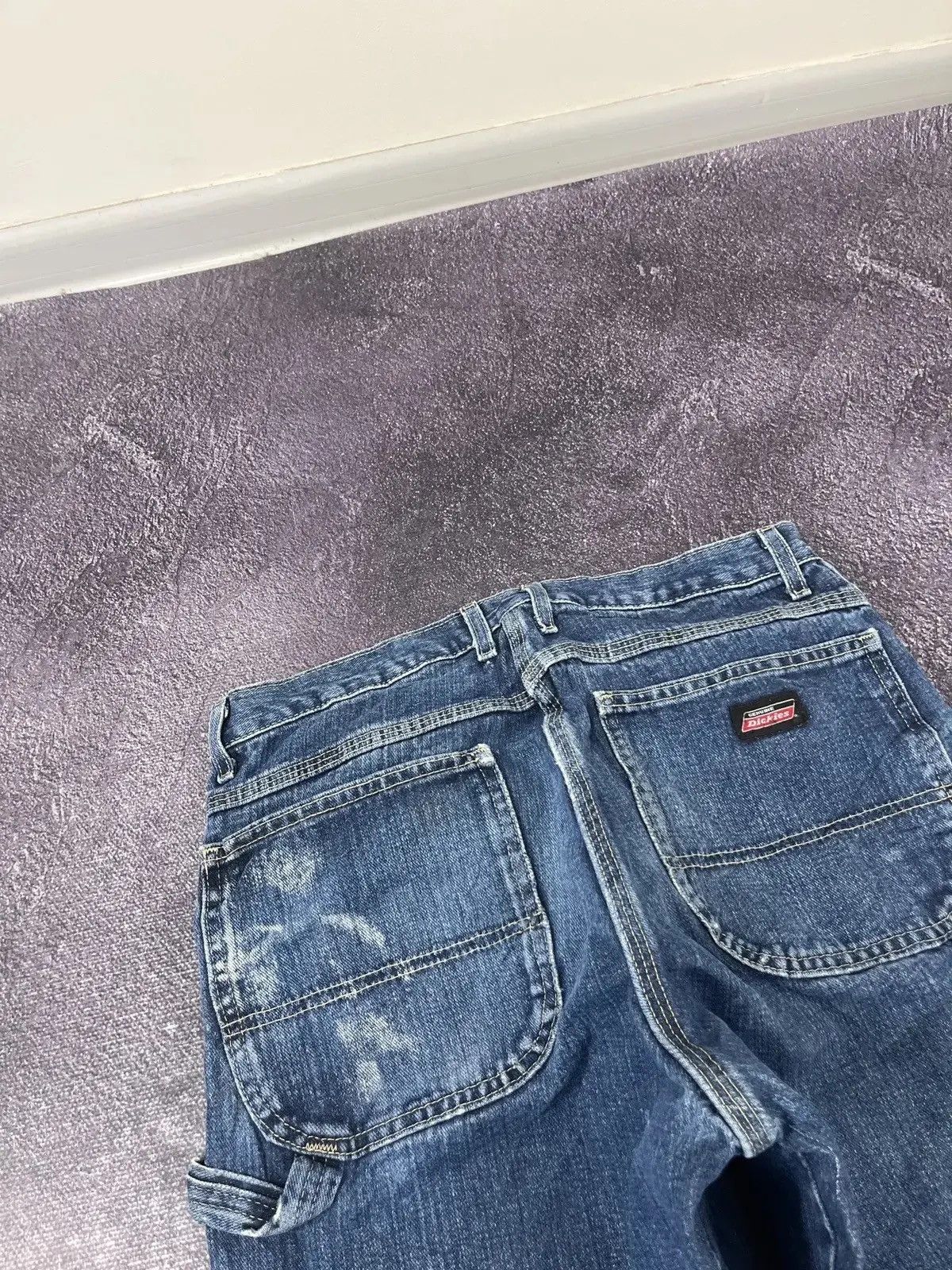 Dickies × Vintage Vintage Dickies USA Faded Blue Work Hype Denim Jeans Size US 32 / EU 48 - 6 Thumbnail