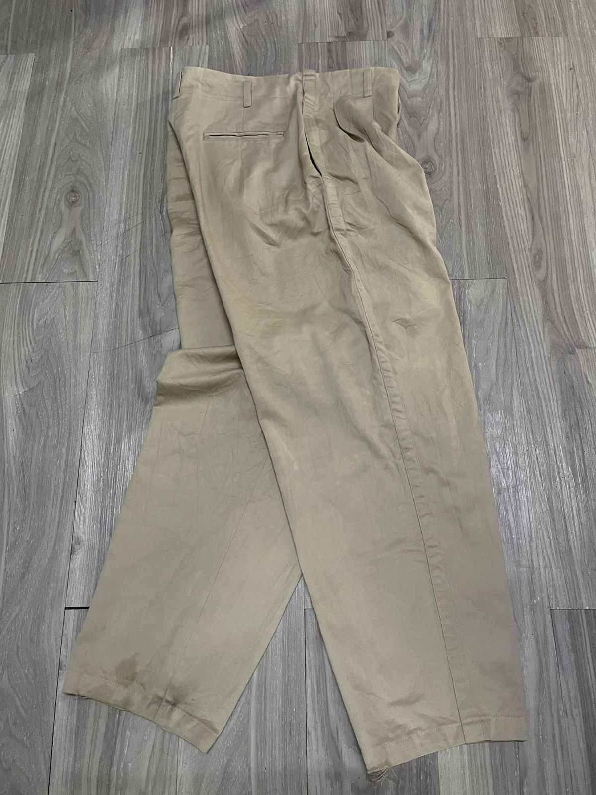Yohji Yamamoto Ys For Men Wide Classic Pant Size US 29 - 12 Thumbnail