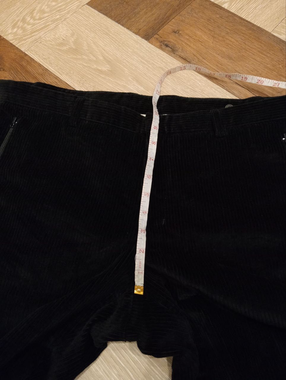 Emporio Armani EMPORIO ARMANI MATT LINE ADJUSTABLE WAIST CORDUROY PANTS Size US 36 / EU 52 - 16 Thumbnail