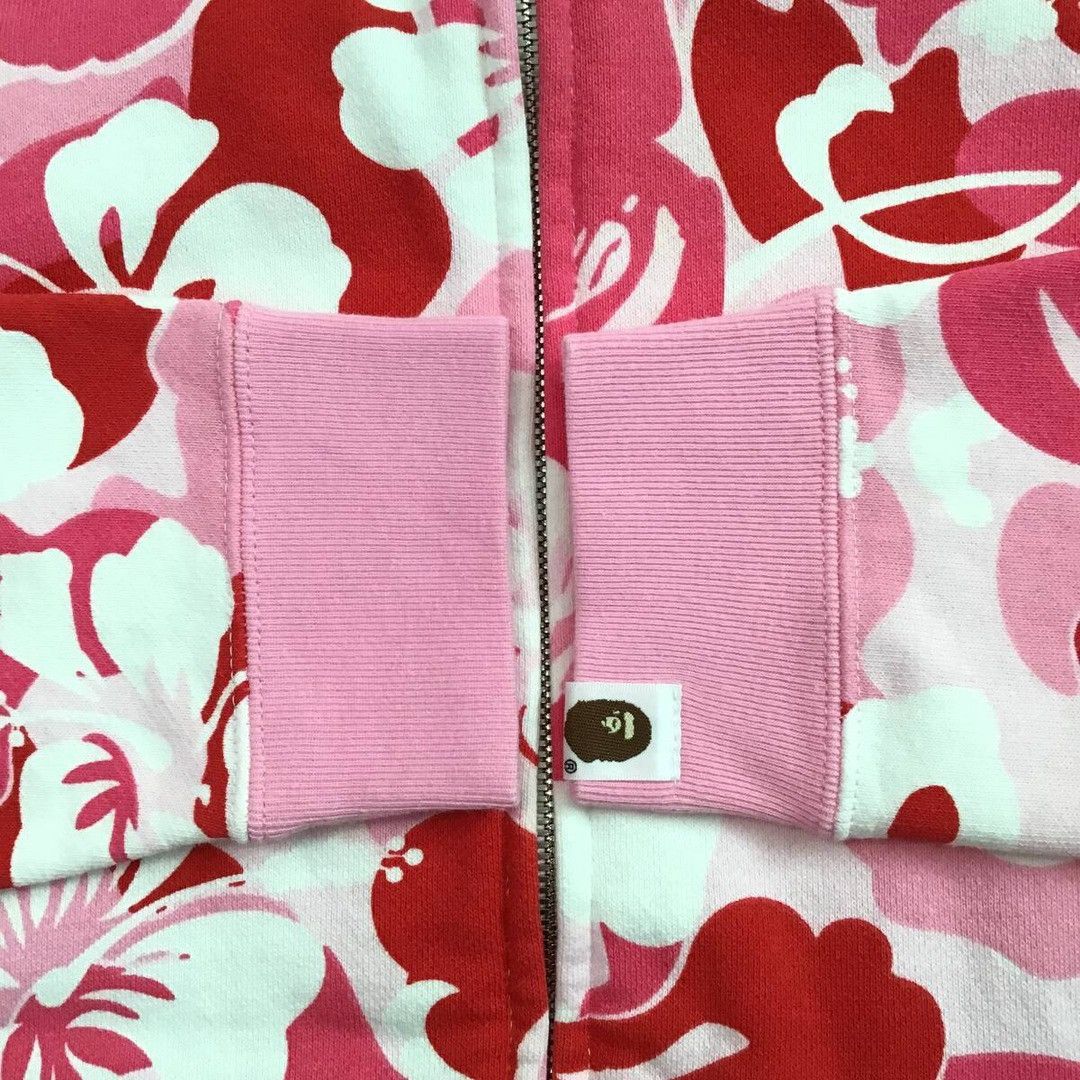 Bape BAPE Aloha camo full zip hoodie a bathing ape pink camo NIGO Size US S / EU 44-46 / 1 - 5 Thumbnail