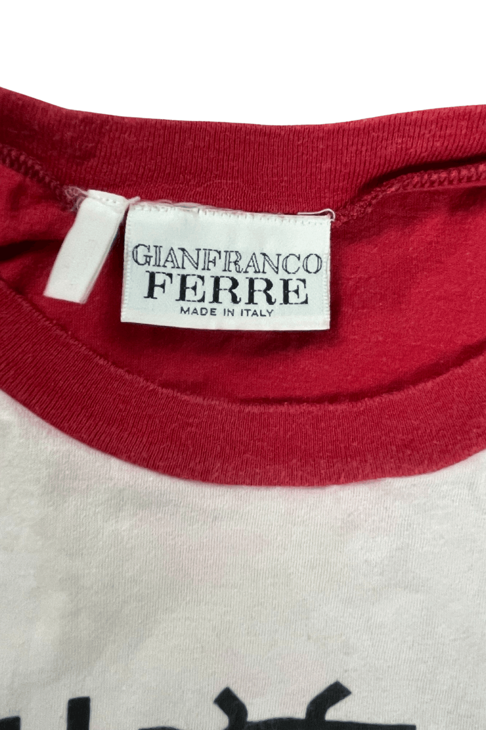 Gianfranco Ferre × Vintage Gianfranco Ferré S/S 94 “Special Good-Conduct” Graphic Tee Size US L / EU 52-54 / 3 - 5 Thumbnail