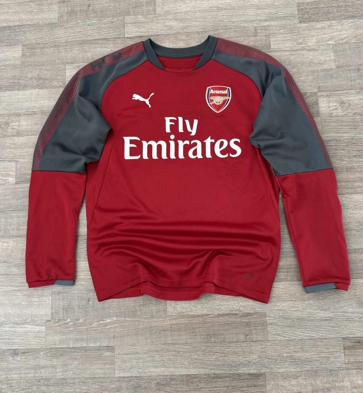 Puma PUMA ARSENAL Y2K TRACK SOCCER FOOTBALL BLOKECORE SWEATSHIRT Size US S / EU 44-46 / 1 - 2 Thumbnail