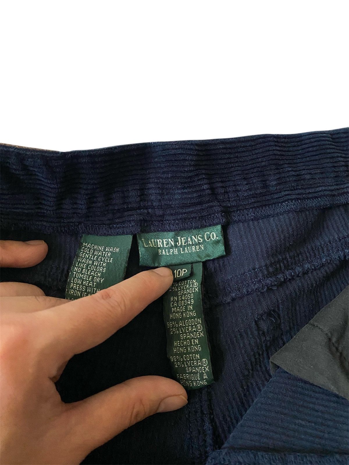 Lauren Ralph Lauren Lauren Ralph Lauren Corduroy Pants Blue Women’s 10P Size 28" / US 6 / IT 42 - 5 Thumbnail