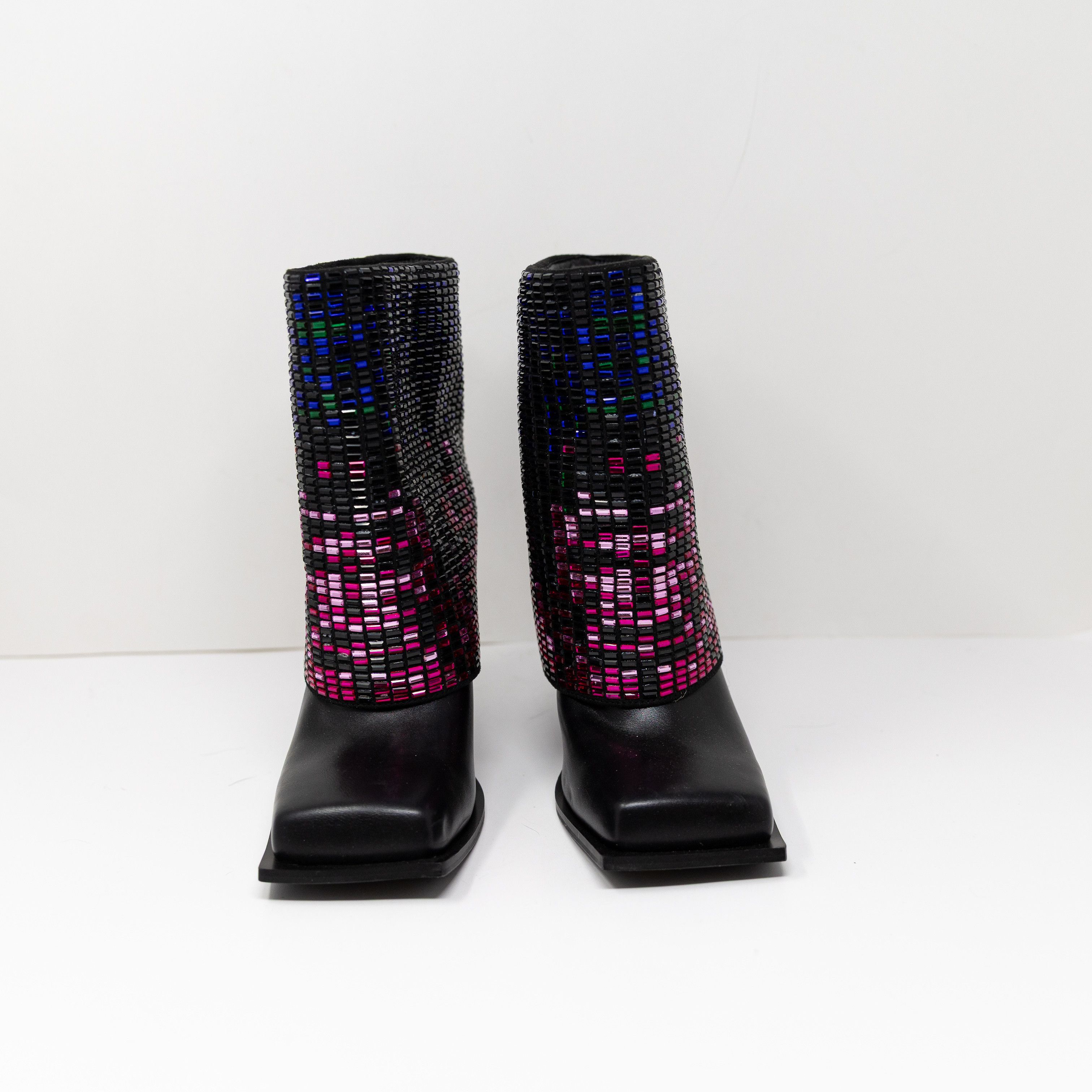 Alexander Wang Azalea Wang Vollmer Rainbow Rhinestone Size US 7 / IT 37 - 2 Thumbnail