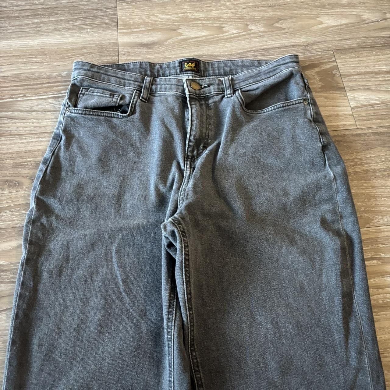 Vintage Crazy Vintage Y2K/2000s Grunge Faded Black Denim Jeans! 32x29 Size US 32 / EU 48 - 5 Thumbnail