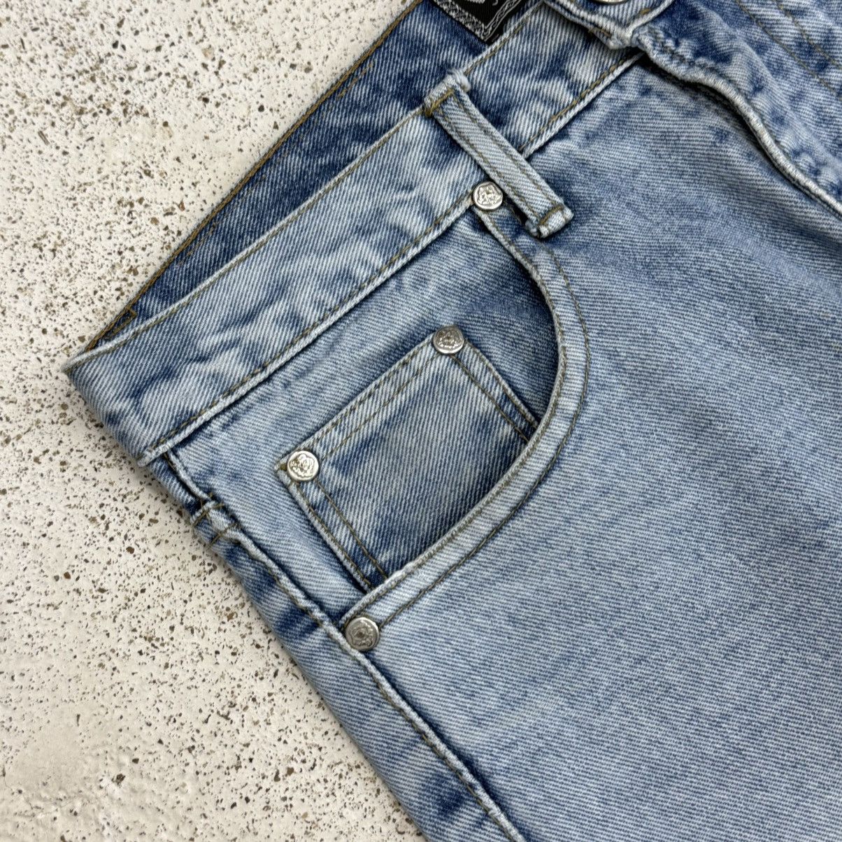 Versace Jeans Couture Vintage Versace Jeans Couture Defect Medium Wash Denim Pants Size US 29 - 10 Thumbnail