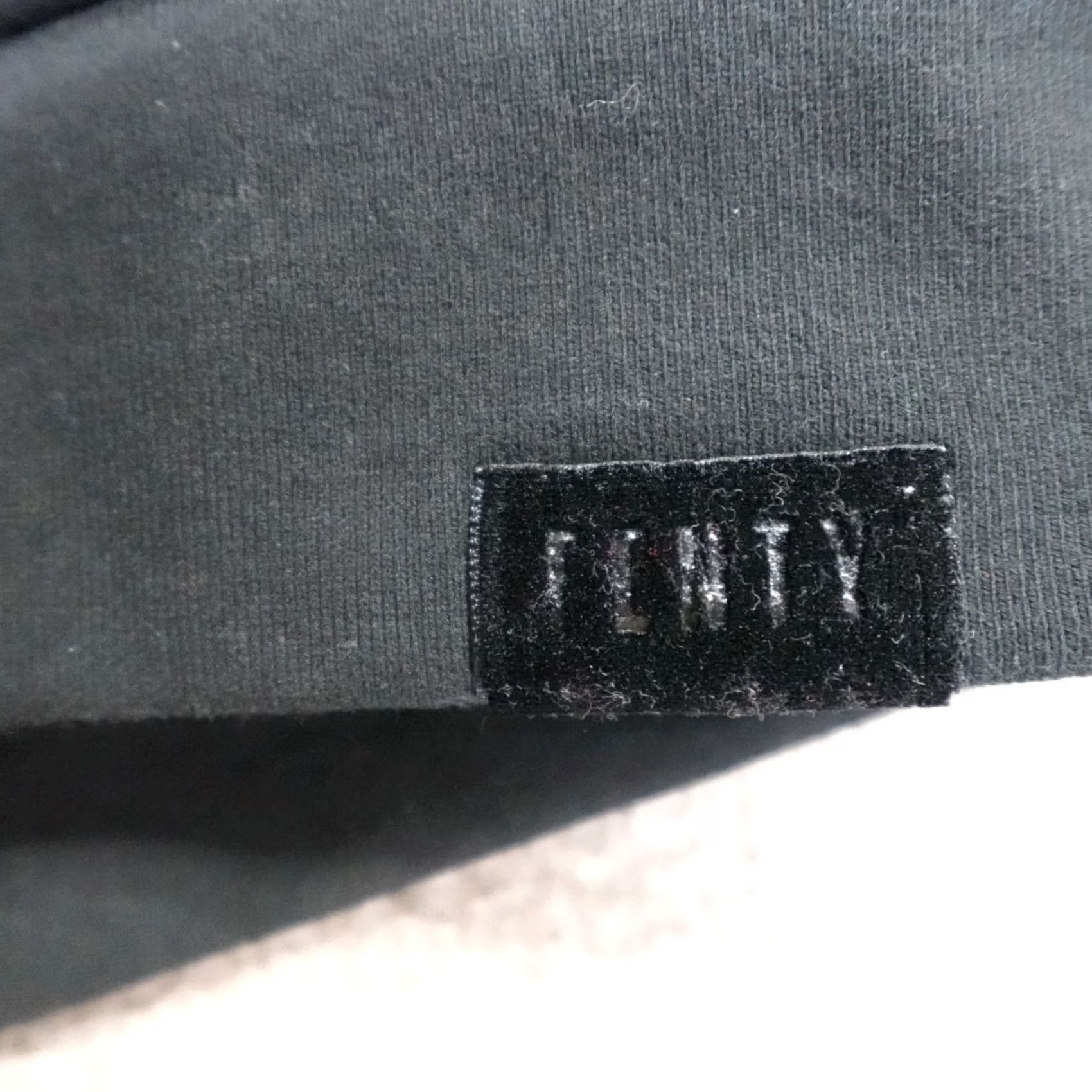 Puma Puma Fenti Womens Sweatshirt Dress Large Black 1/4 Zip Oversized Rihanna Size L / US 10 / IT 46 - 4 Thumbnail