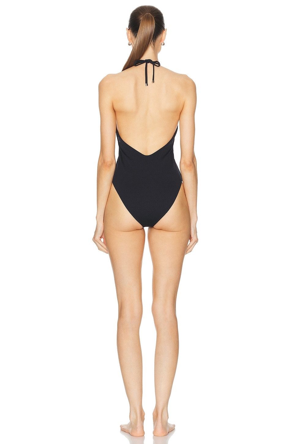 Givenchy o1w1db10825 One Piece Swimsuit in Black Size L / US 10 / IT 46 - 3 Thumbnail