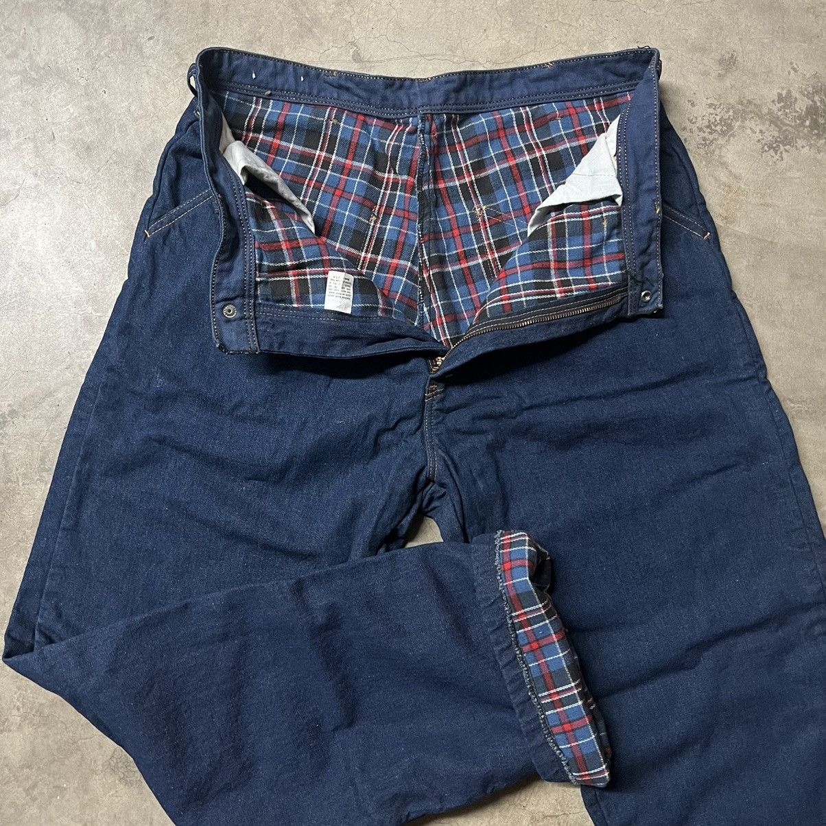 Vintage Vintage Carters 🇺🇸 Watch the Wear Jeans & Overalls Pants Size US 34 / EU 50 - 6 Thumbnail