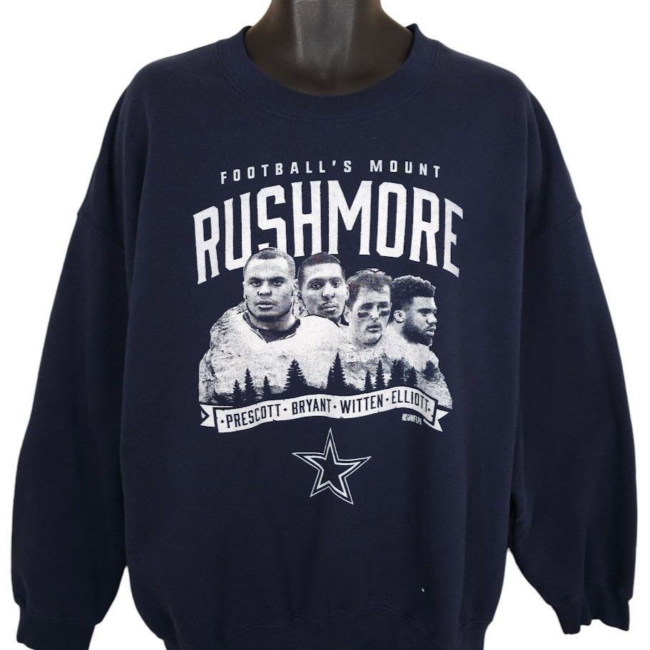 NFL Dallas Cowboys Sweatshirt Mens Size 2XL Blue NFL Football Size US XXL / EU 58 / 5 - 1 Thumbnail