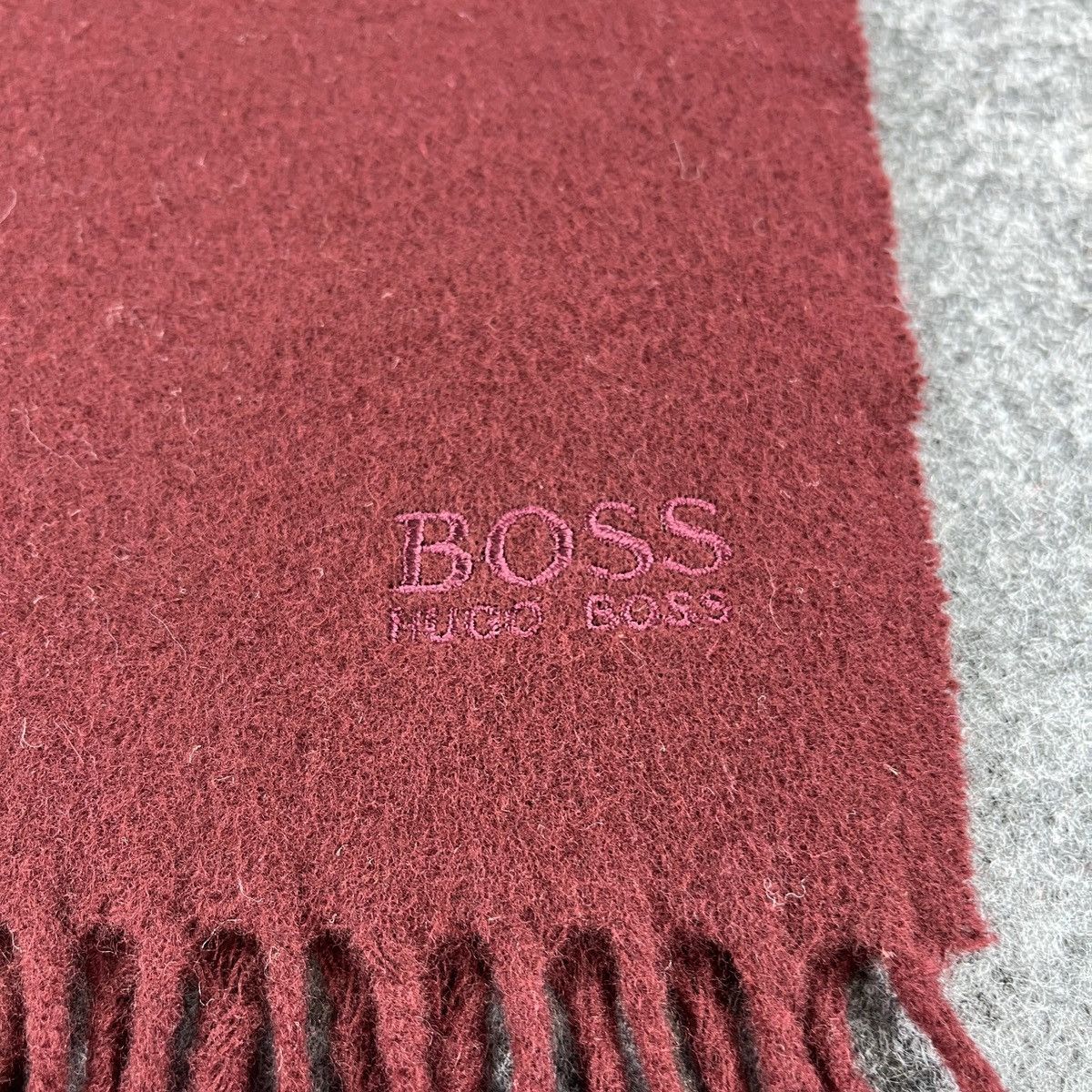 Hugo Boss × Vintage Hugo Boss Scarf / Muffler / Neckwear T1444 Size ONE SIZE - 5 Thumbnail