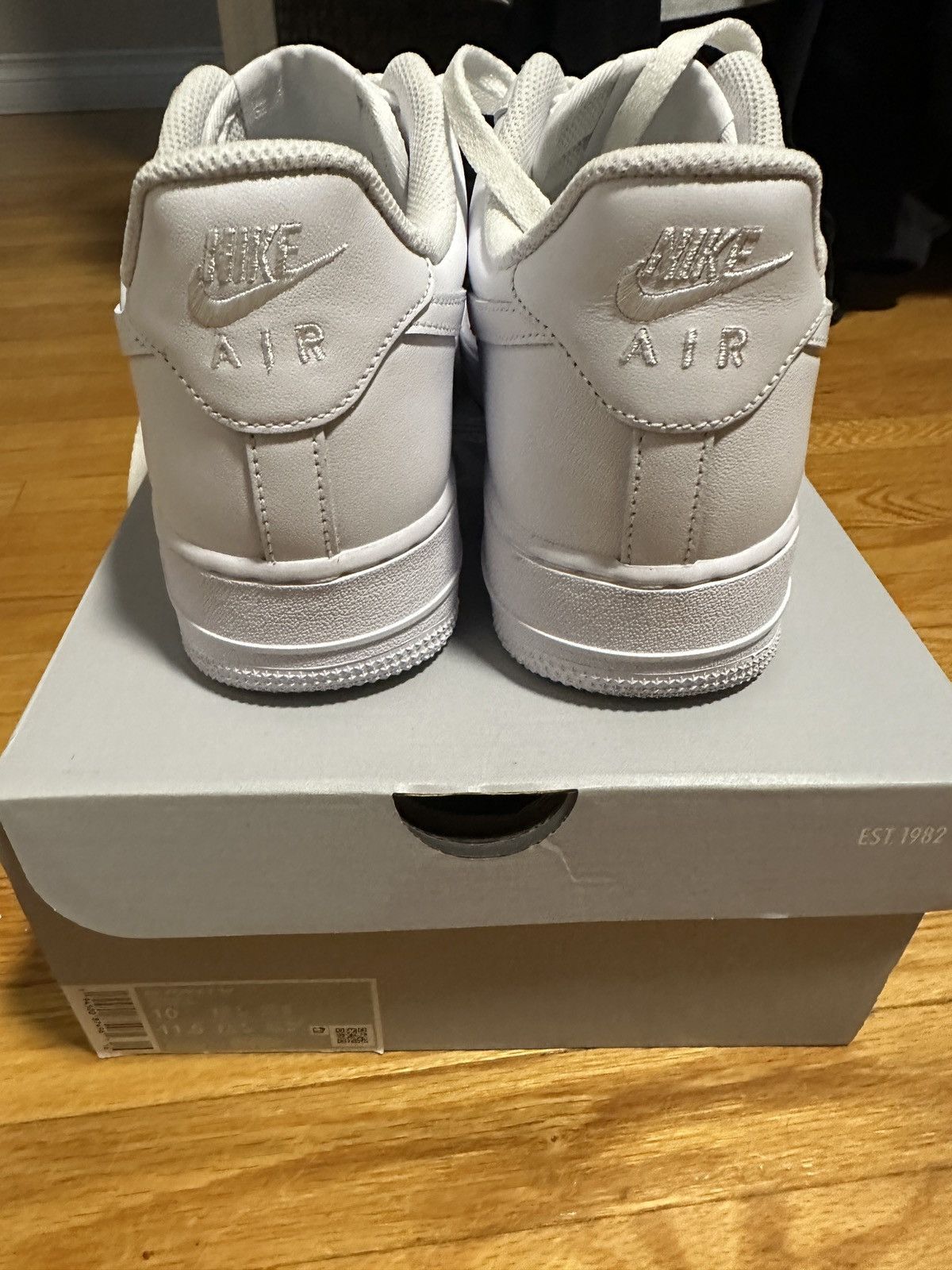 Nike White Air Force 1 ‘07 Size US 10 / EU 43 - 6 Thumbnail
