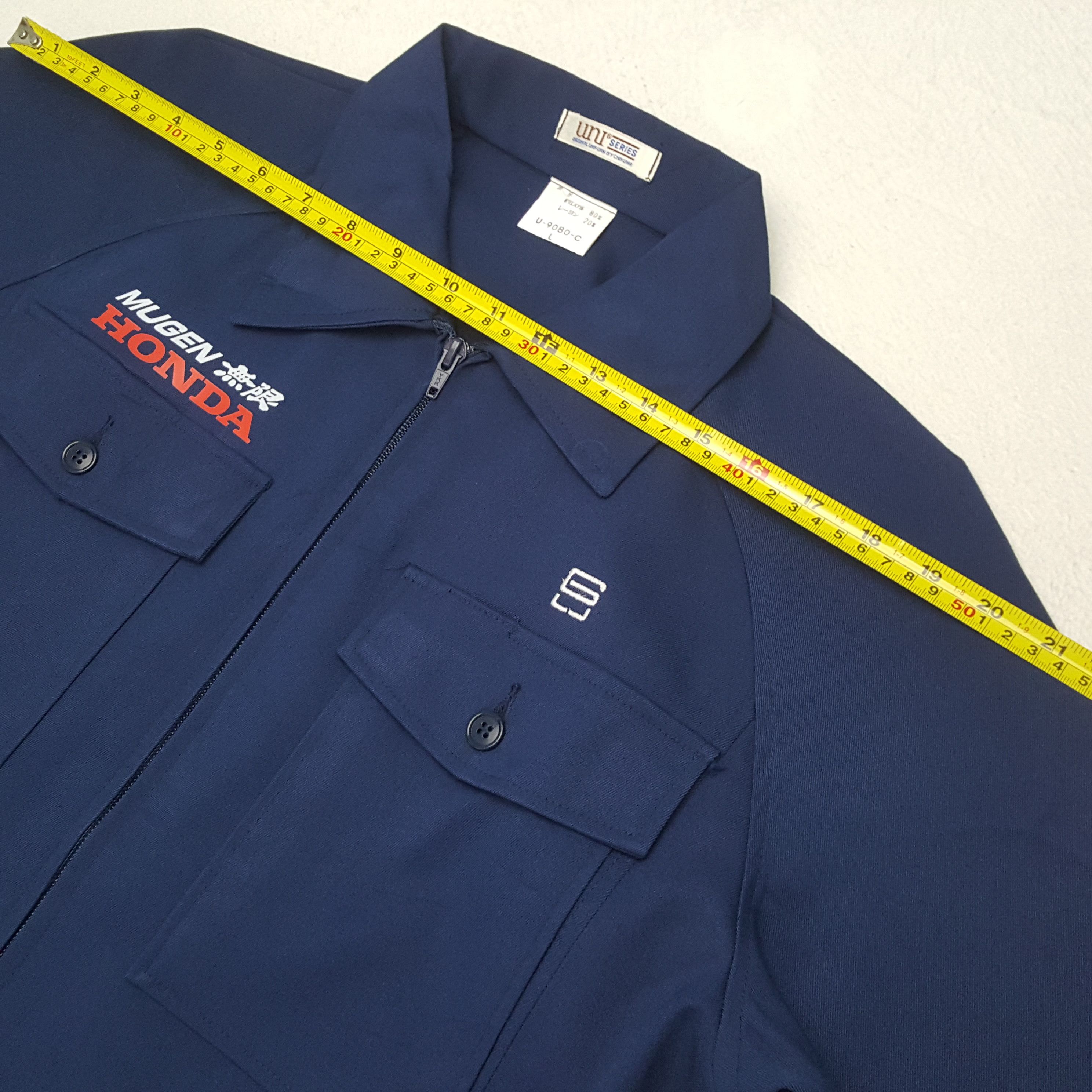Vintage Mugen Honda Japanese Motorsports Custom Art Jacket RR22 Size US M / EU 48-50 / 2 - 5 Thumbnail