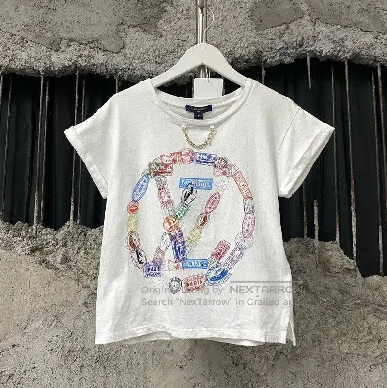 Other Louis Vuitton White XS Graphic T. Size XS / US 0-2 / IT 36-38 - 1 Thumbnail