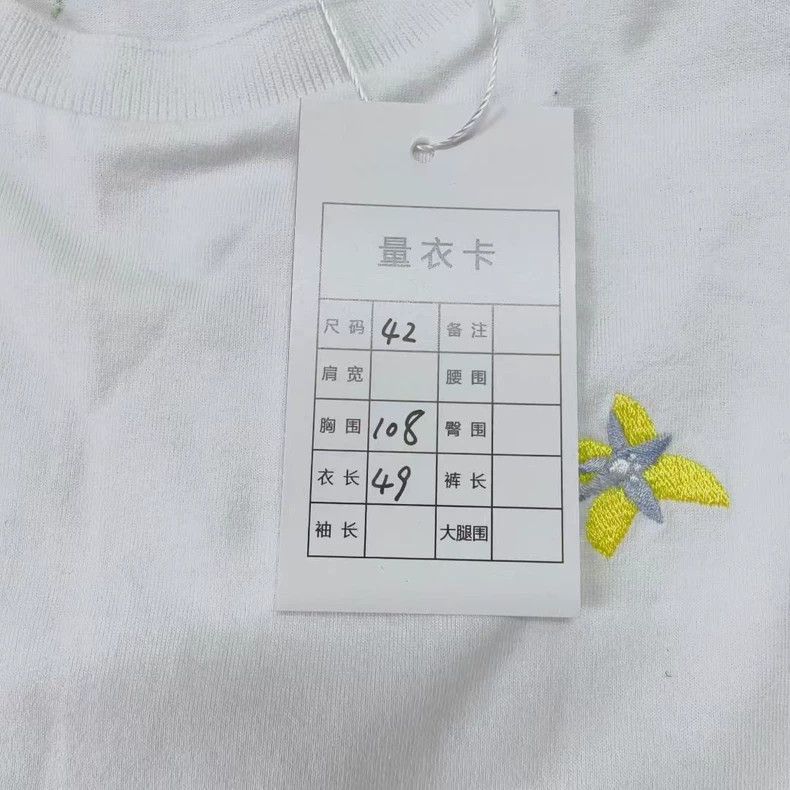 Thom Browne Thom Browne White embroidered short sleeves Size M / US 6-8 / IT 42-44 - 5 Thumbnail