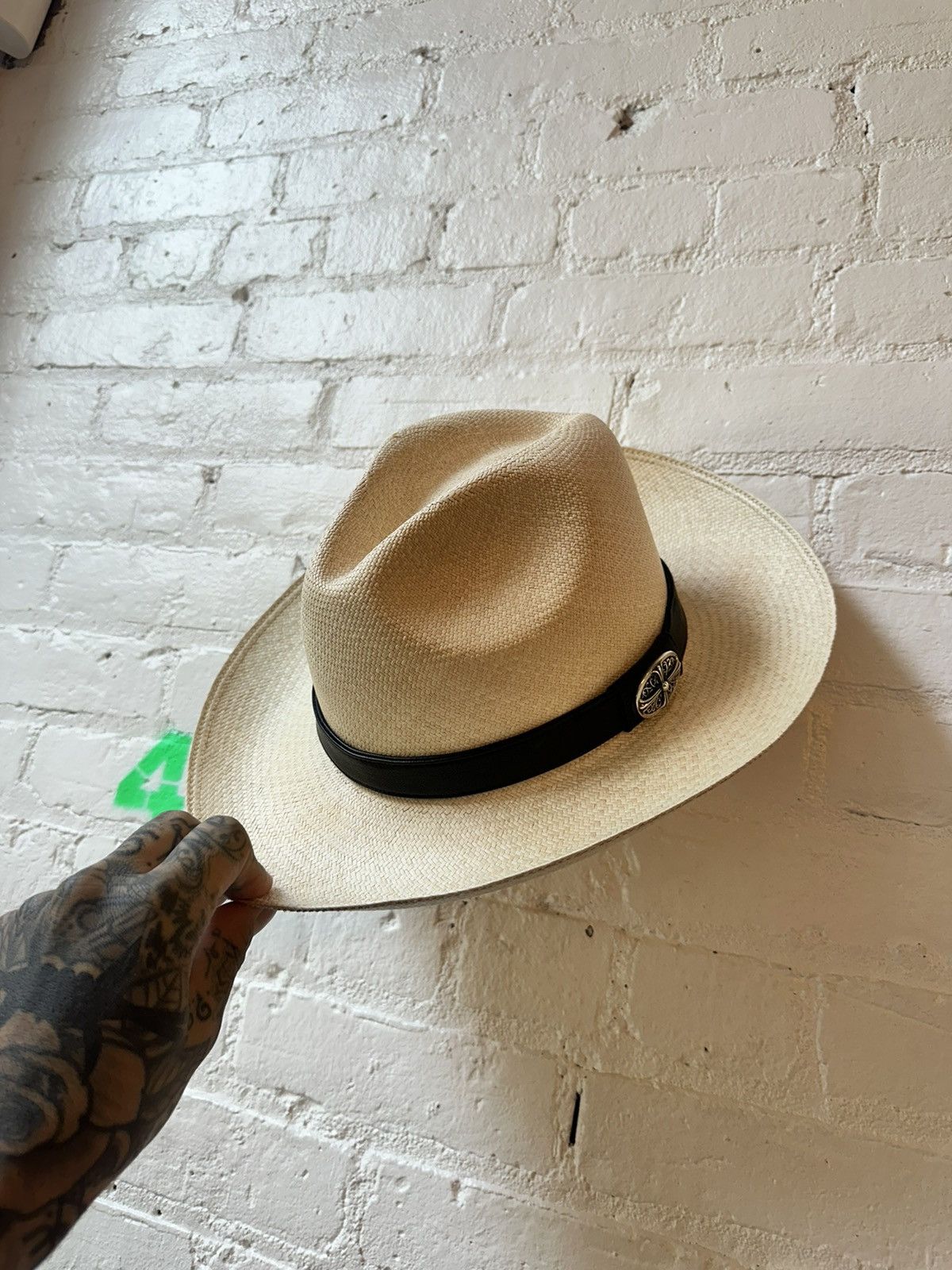 CHROME HEARTS EUROPEAN MAFIA GUNSLINGER HAT FEDORA 4Gseller