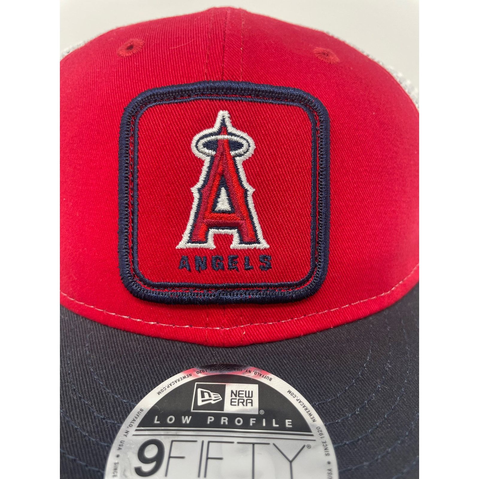 New Era New Era Los Angeles Angels Hat Red 59Fifty Fitted Cap Mens Size ONE SIZE - 2 Thumbnail