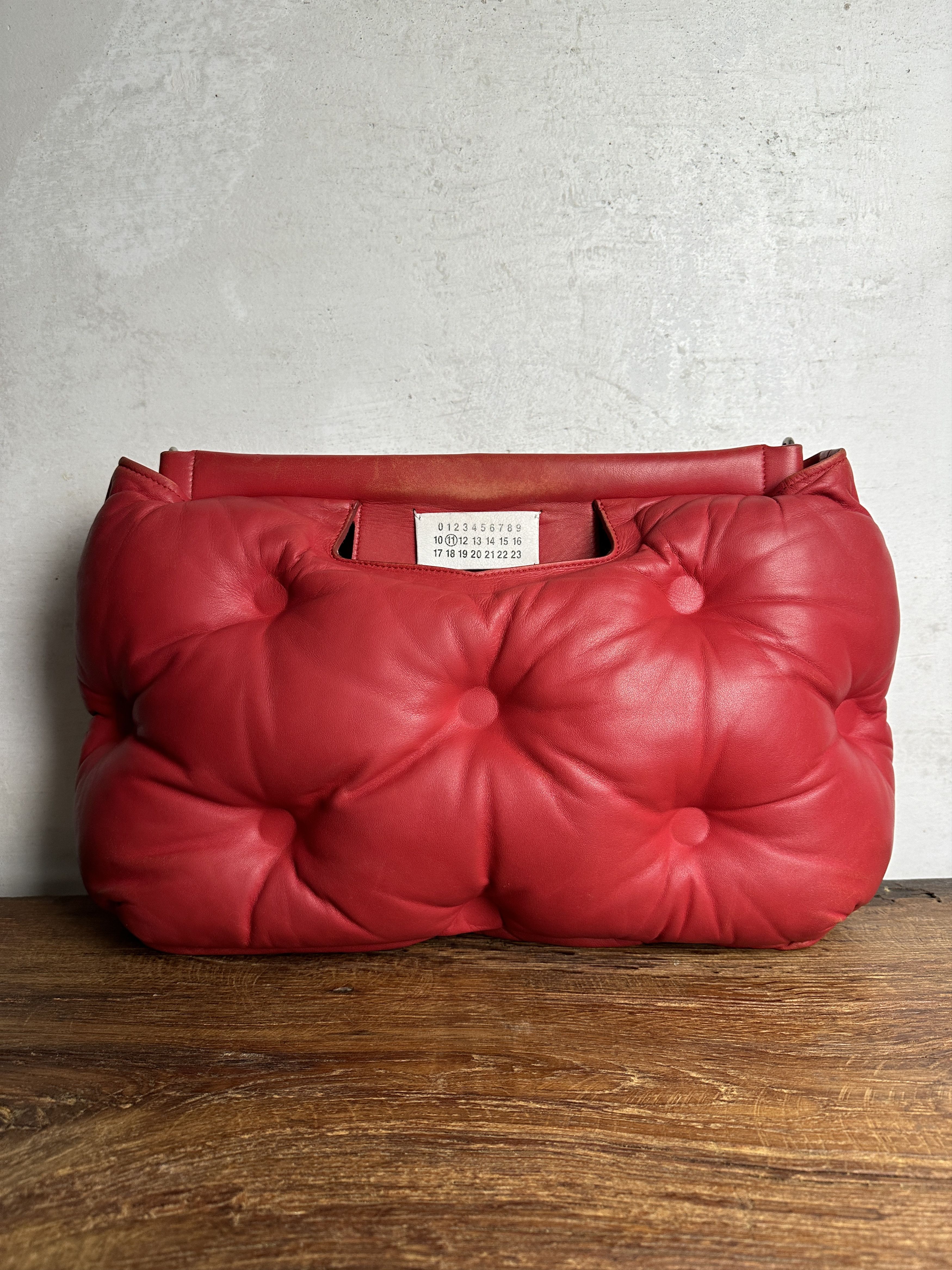 Maison Martin Margiela GLAM SLAM Red Leather Blag