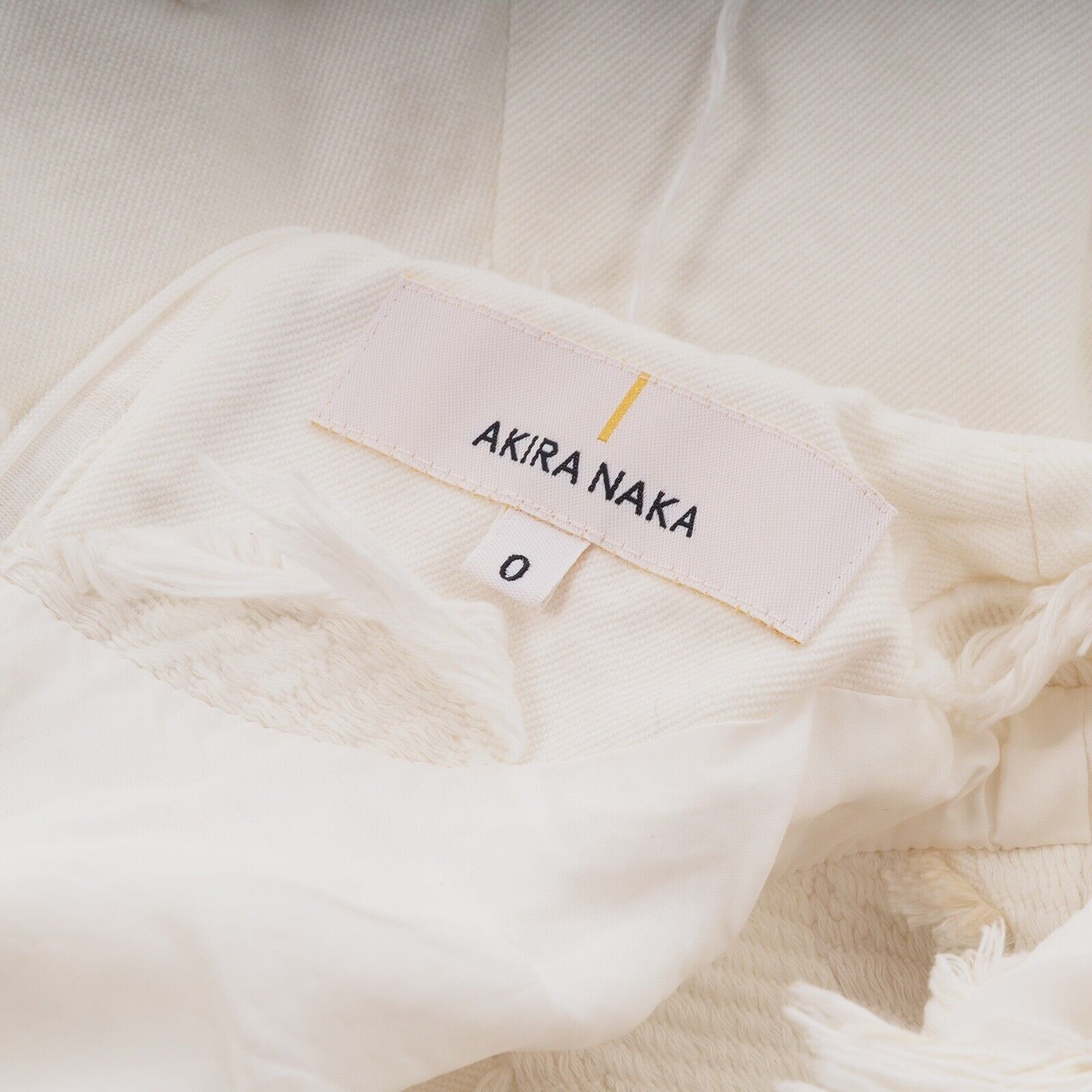 Akira × Japanese Brand Akira Naka Women's White Dress Size XS / US 0-2 / IT 36-38 - 4 Thumbnail
