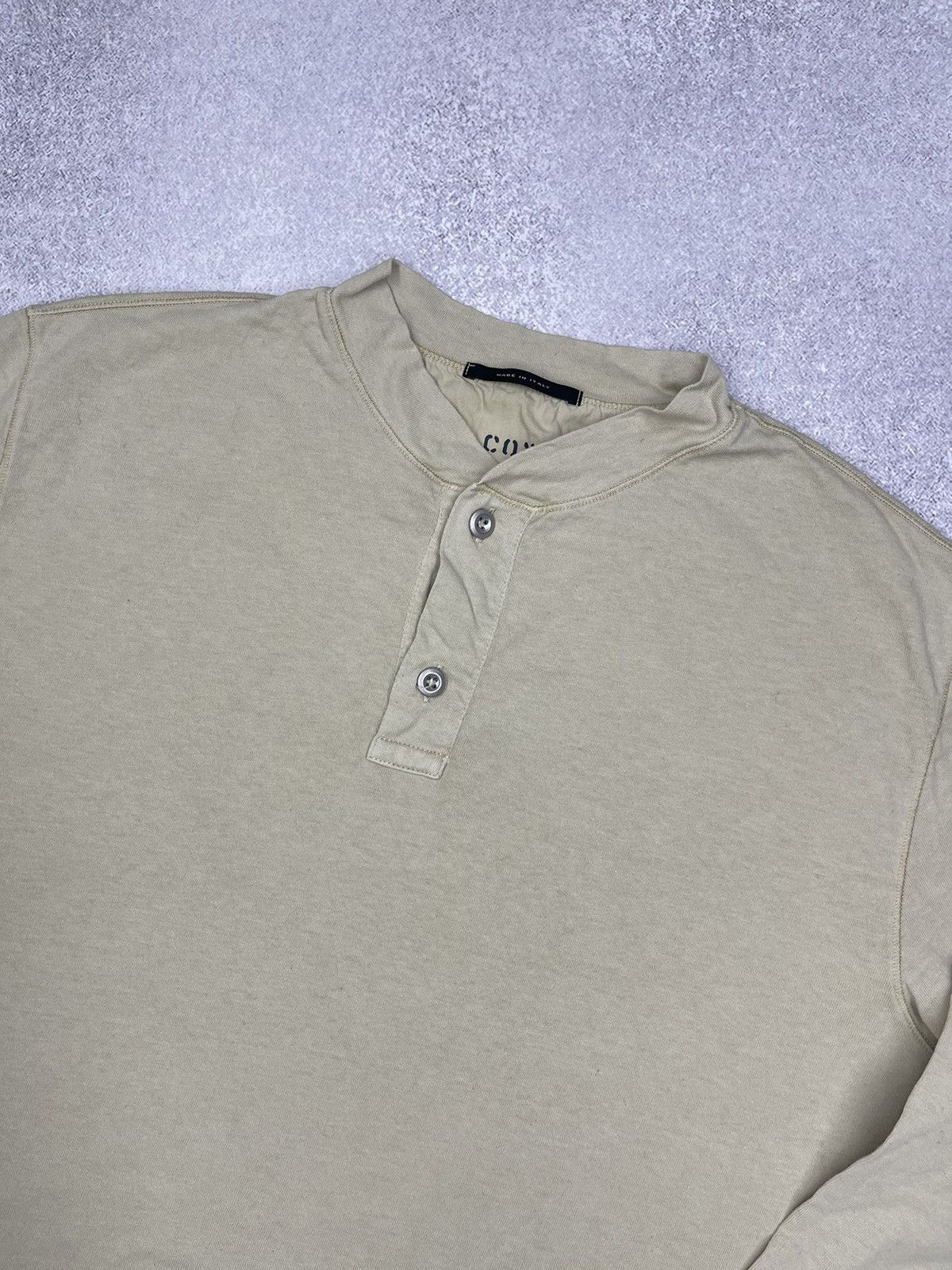 C.P. Company Vintage C.P. Company Base Longsleeve Baige Made in Italy Y2K Size US L / EU 52-54 / 3 - 4 Thumbnail