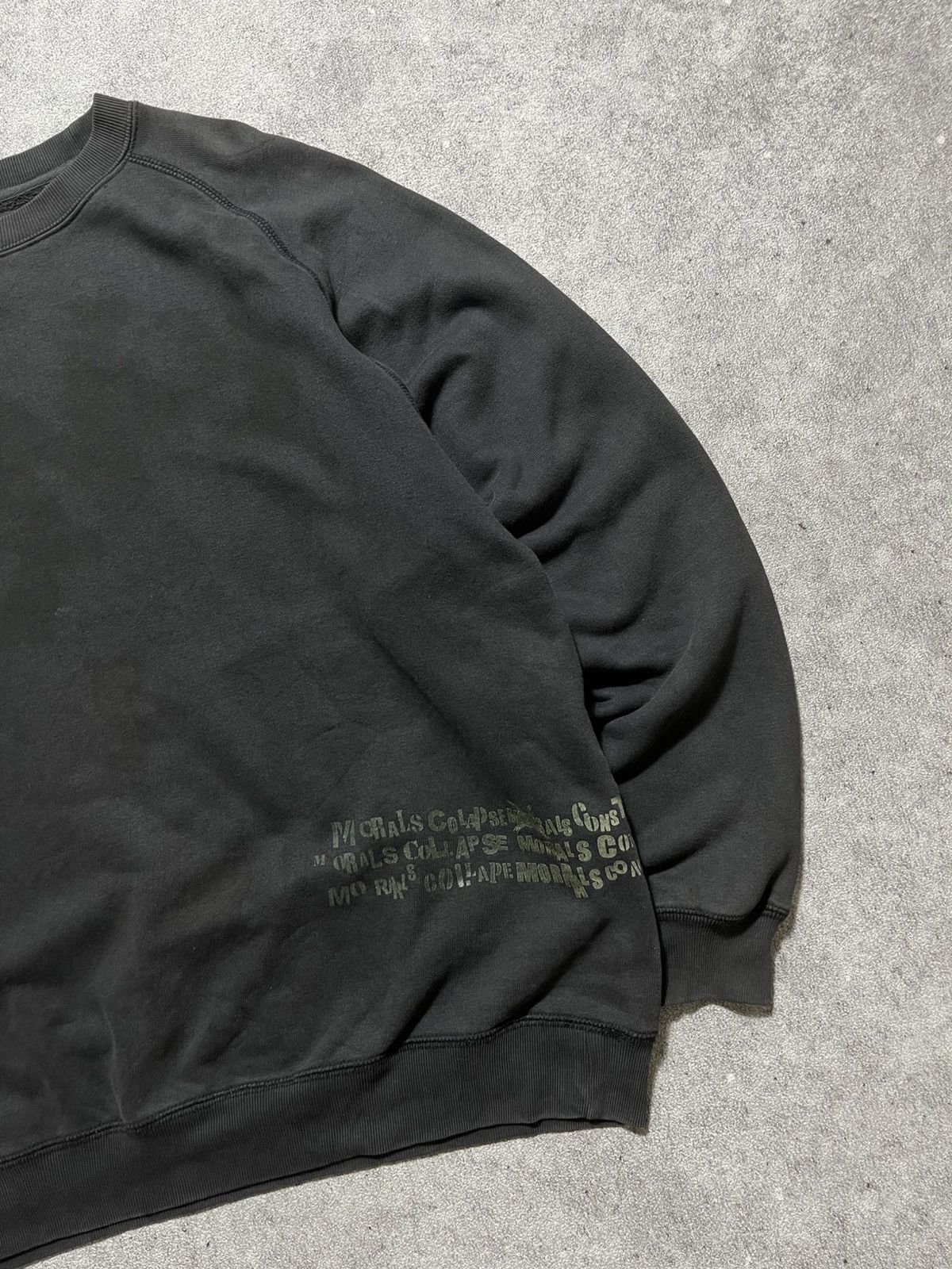 Number (N)ine Number Nine X Brth:Breath Passive MoralsColapse Sweatershirt Size US XL / EU 56 / 4 - 3 Thumbnail