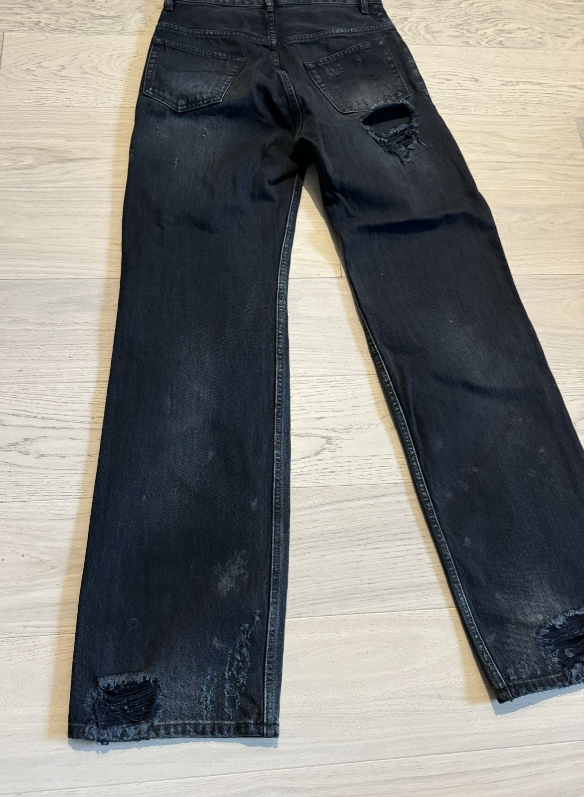 Balenciaga Balenciaga Mud Destroyed Jeans Size US 28 / EU 44 - 5 Thumbnail