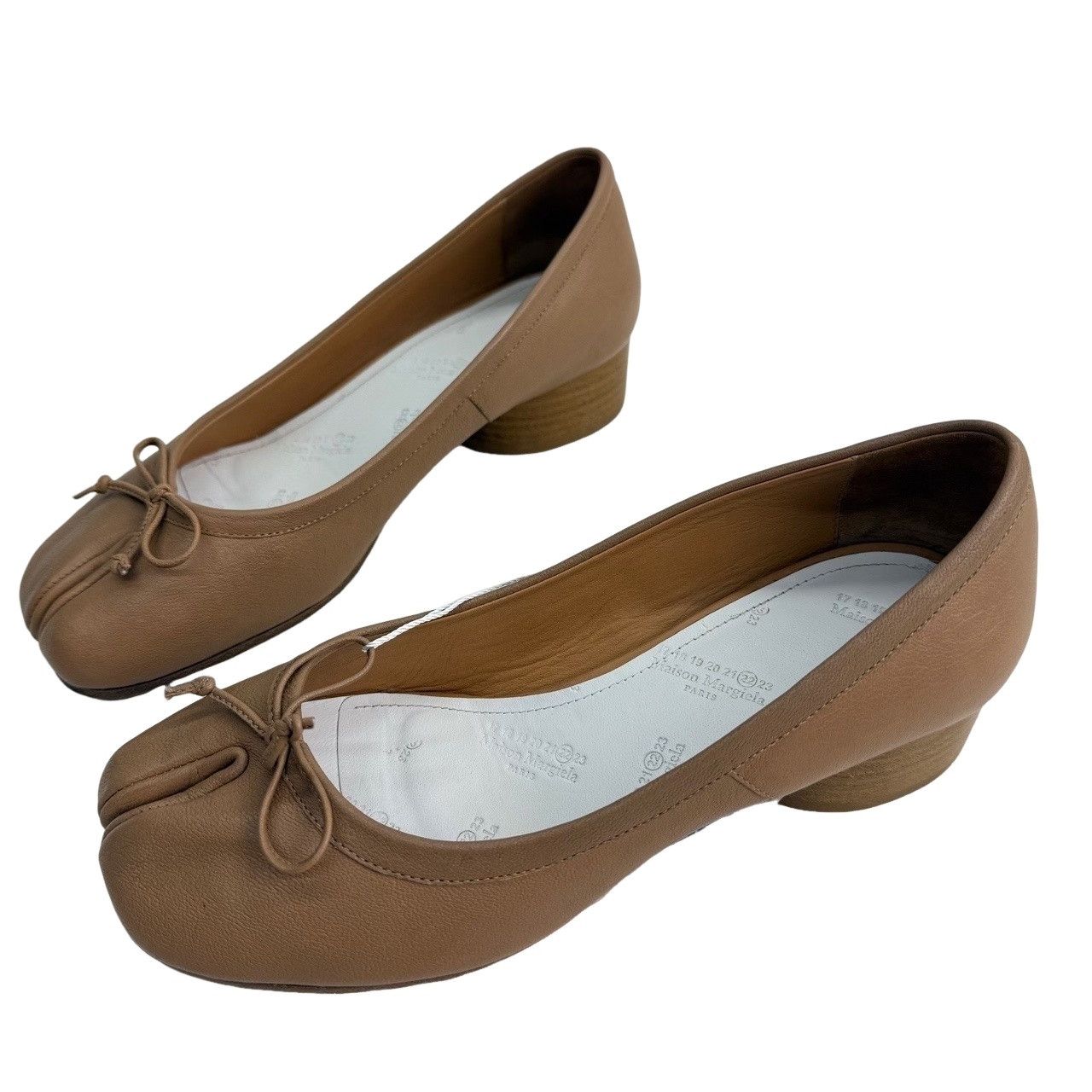 Maison Margiela Maison Margiela Tabi Leather Ballet Flats Size 36 Size US 6 / IT 36 - 1 Thumbnail