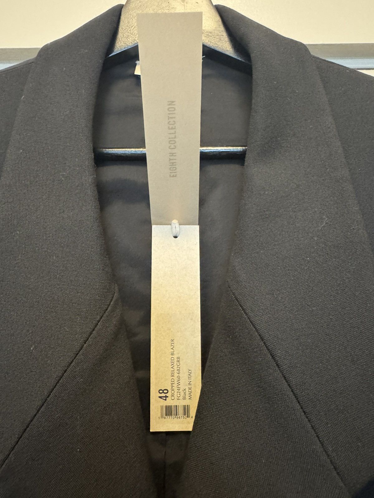 Fear of God Fear of God Cropped Blazer Size 48R - 10 Thumbnail
