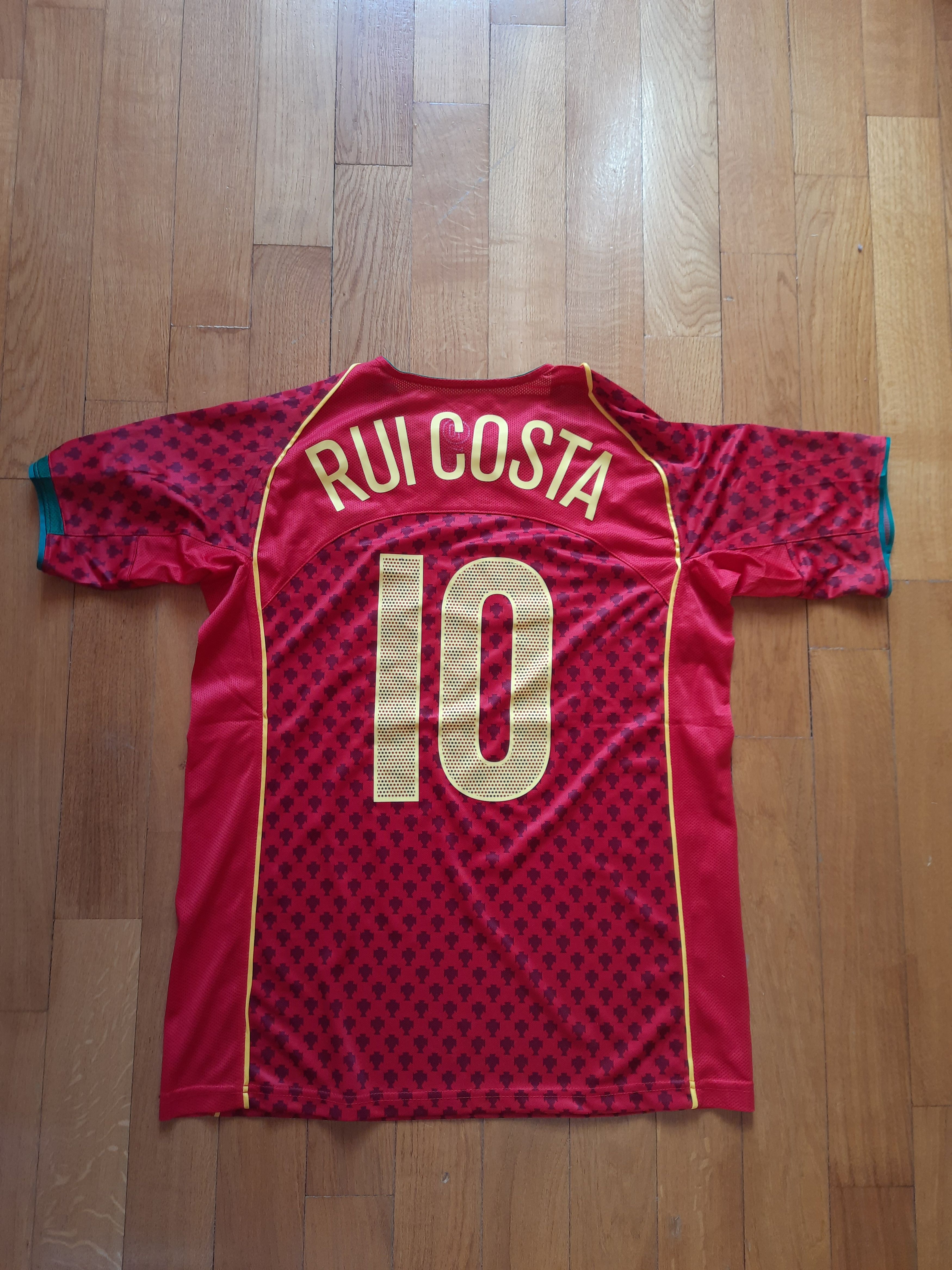 Other Portugal Riu Costa 2004 Europe Final Soccer T Shirt Nike Size US L / EU 52-54 / 3 - 1 Thumbnail