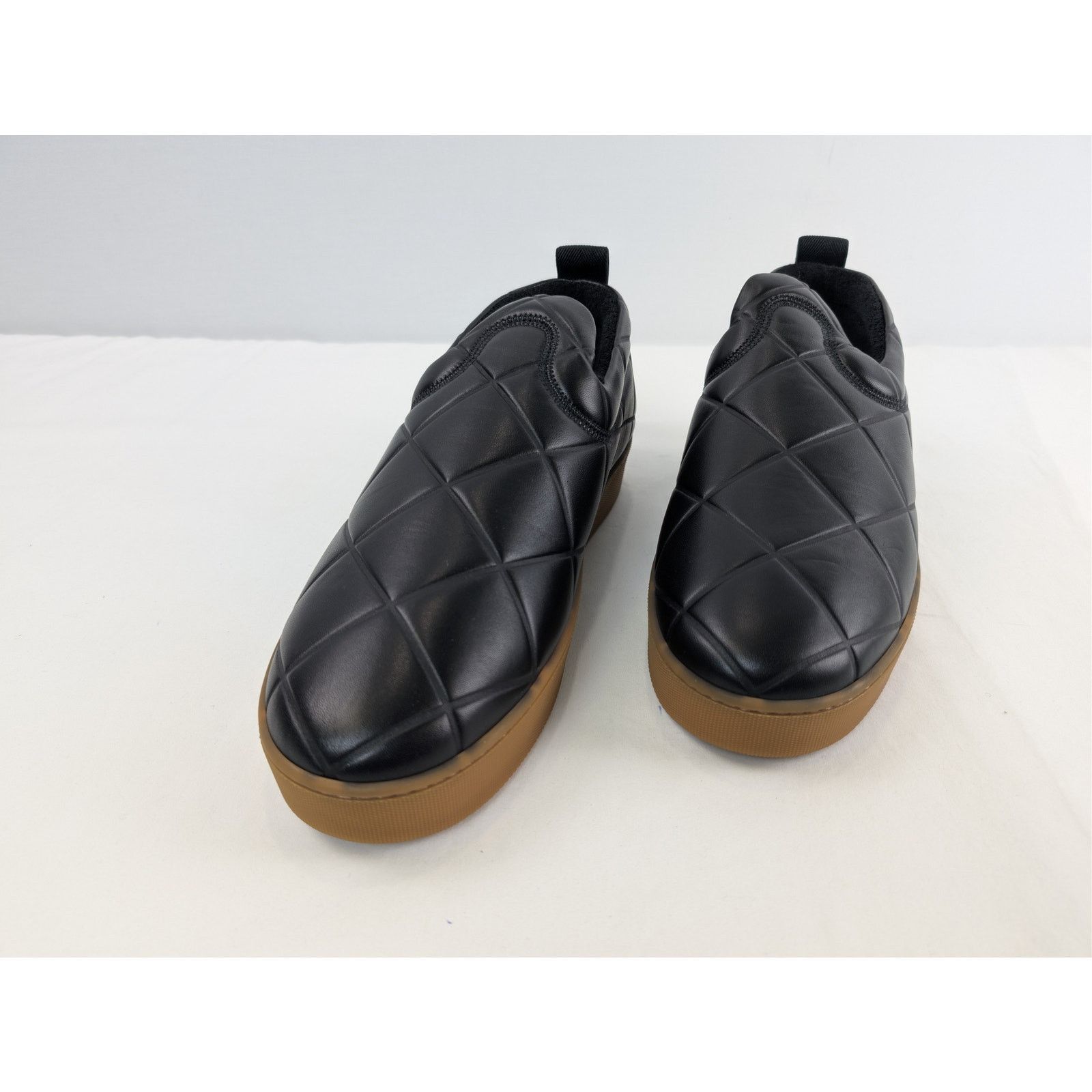 Bottega Veneta o1rshd1 Embossed Lagoon Nappa Quilt Sneaker in Black Size US 11 / EU 44 - 8 Thumbnail