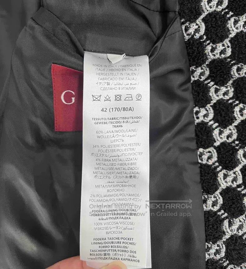 Gucci Gucci Black gold and silver silk wool knot velvet jacket Size M / US 6-8 / IT 42-44 - 5 Thumbnail