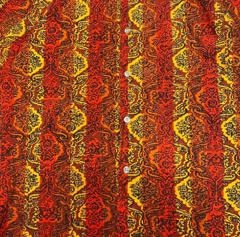 Other Vintage Hemingway by knickerbockers orange funky button up Size US M / EU 48-50 / 2 - 2 Thumbnail