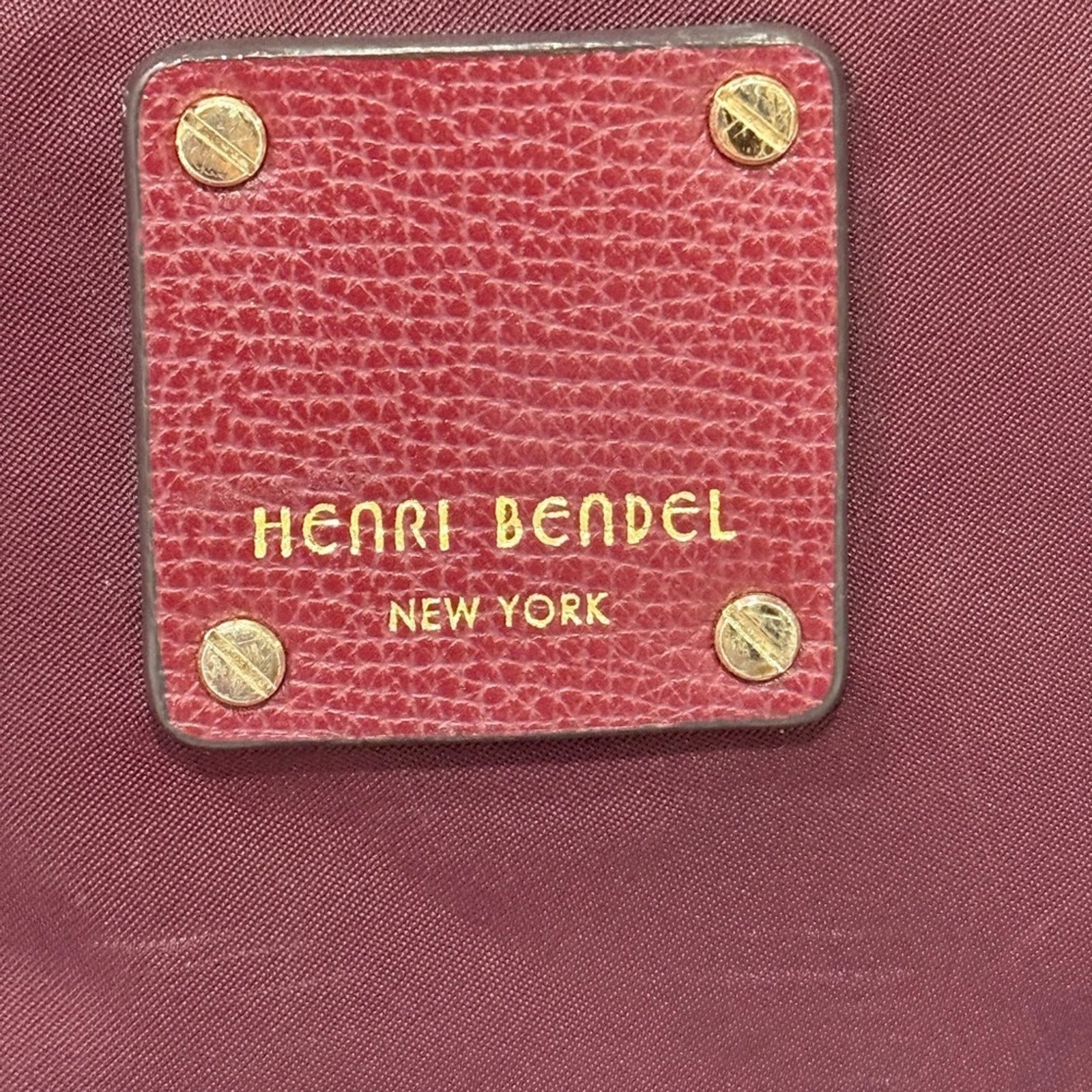 Henri Bendel Henri Bendel Jetsetter Convertible Backpack//tote Oxblood Size ONE SIZE - 2 Thumbnail