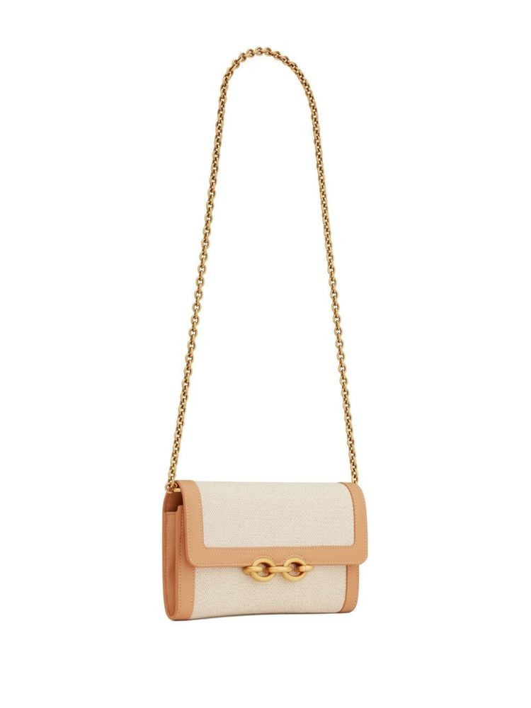 Saint Laurent Paris o1s1wg110924 Size: OS / Le Maillon Chain Wallet Beige & Tan Size ONE SIZE - 5 Thumbnail