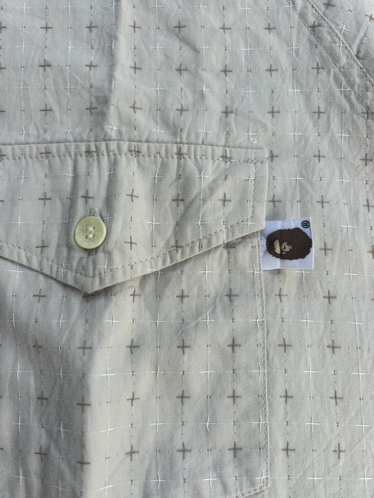 Bape A Bathing Ape Bape Sashiko shirt Size US M / EU 48-50 / 2 - 2 Thumbnail