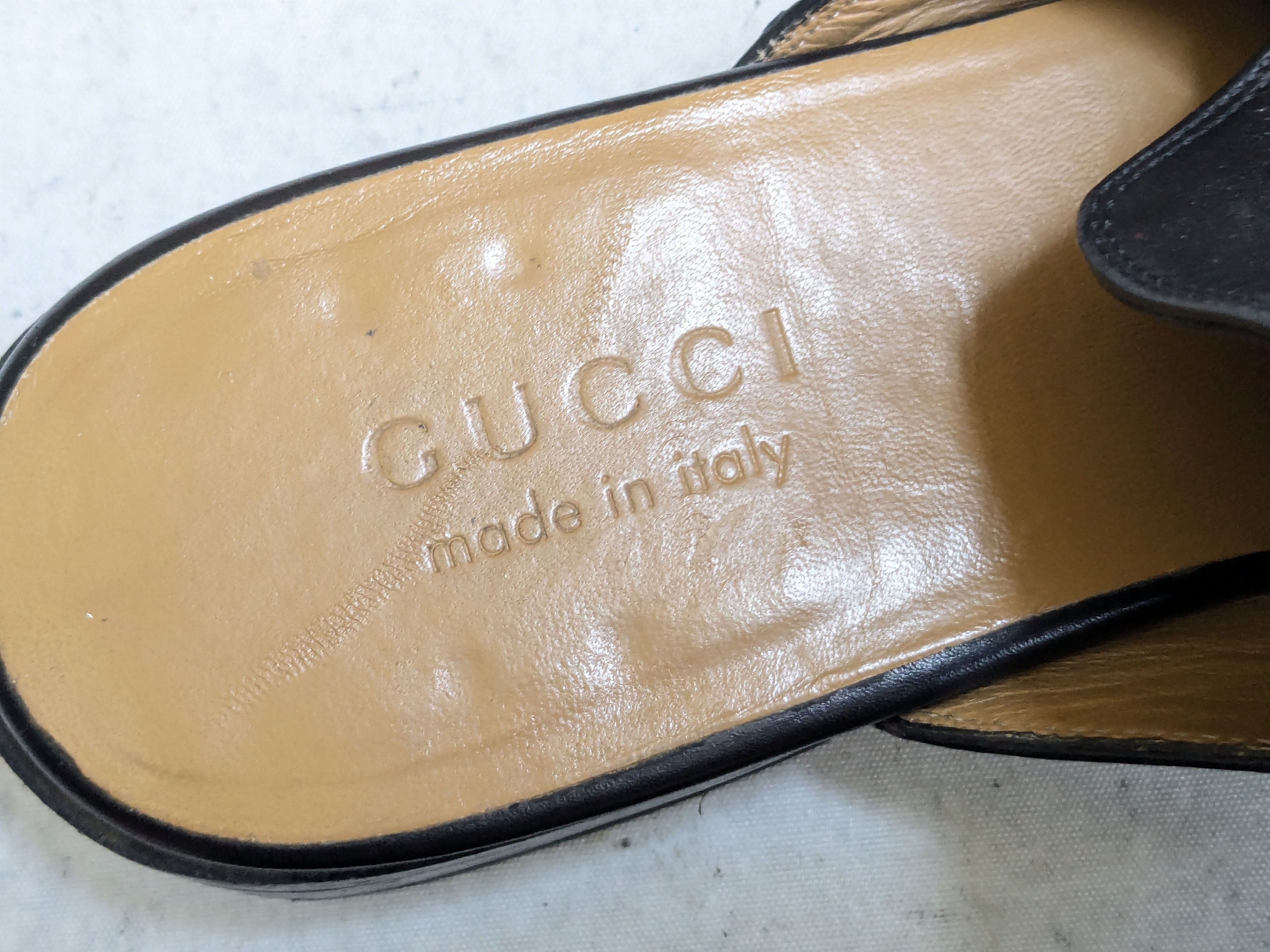 Gucci Gucci Horsebit Loafers Black Leather 8.5 D US Slip Ons Size US 8.5 / EU 41-42 - 6 Thumbnail